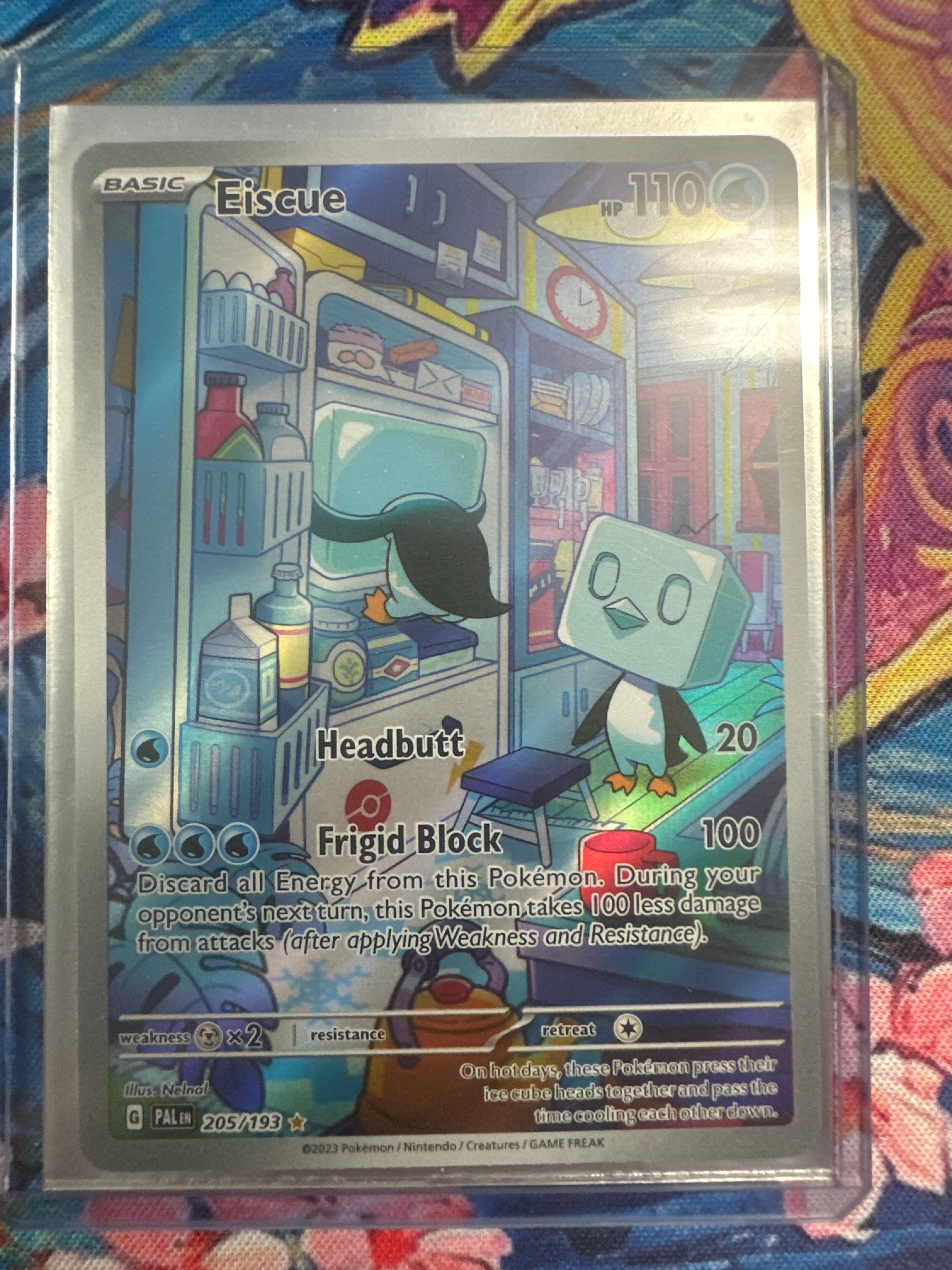 Pokémon | Eiscue 205/193 • Paldea Evolved