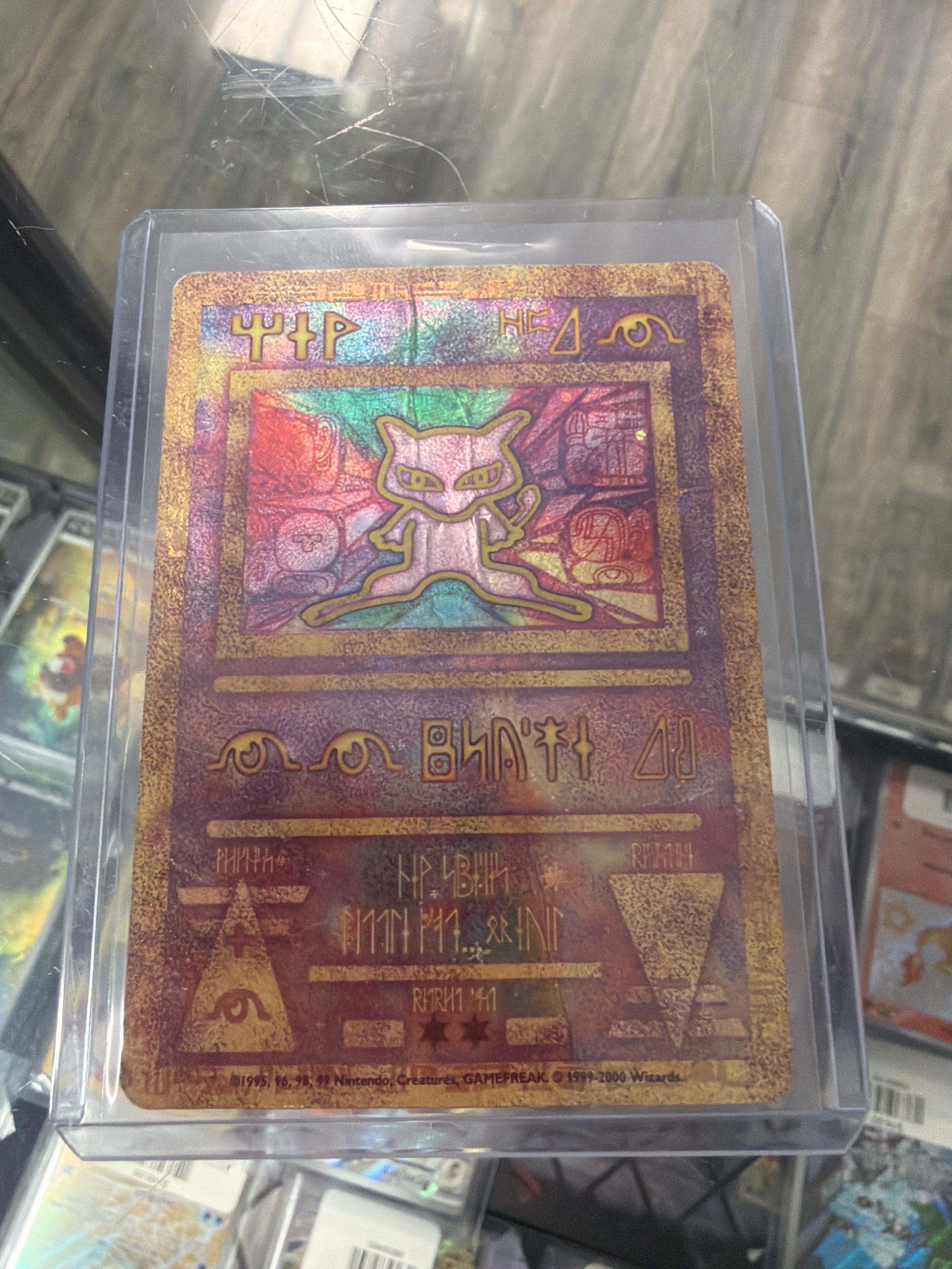 Ancient Mew Promo Holo Movie Promo 2000 Pokemon TCG Card #1 Psychic