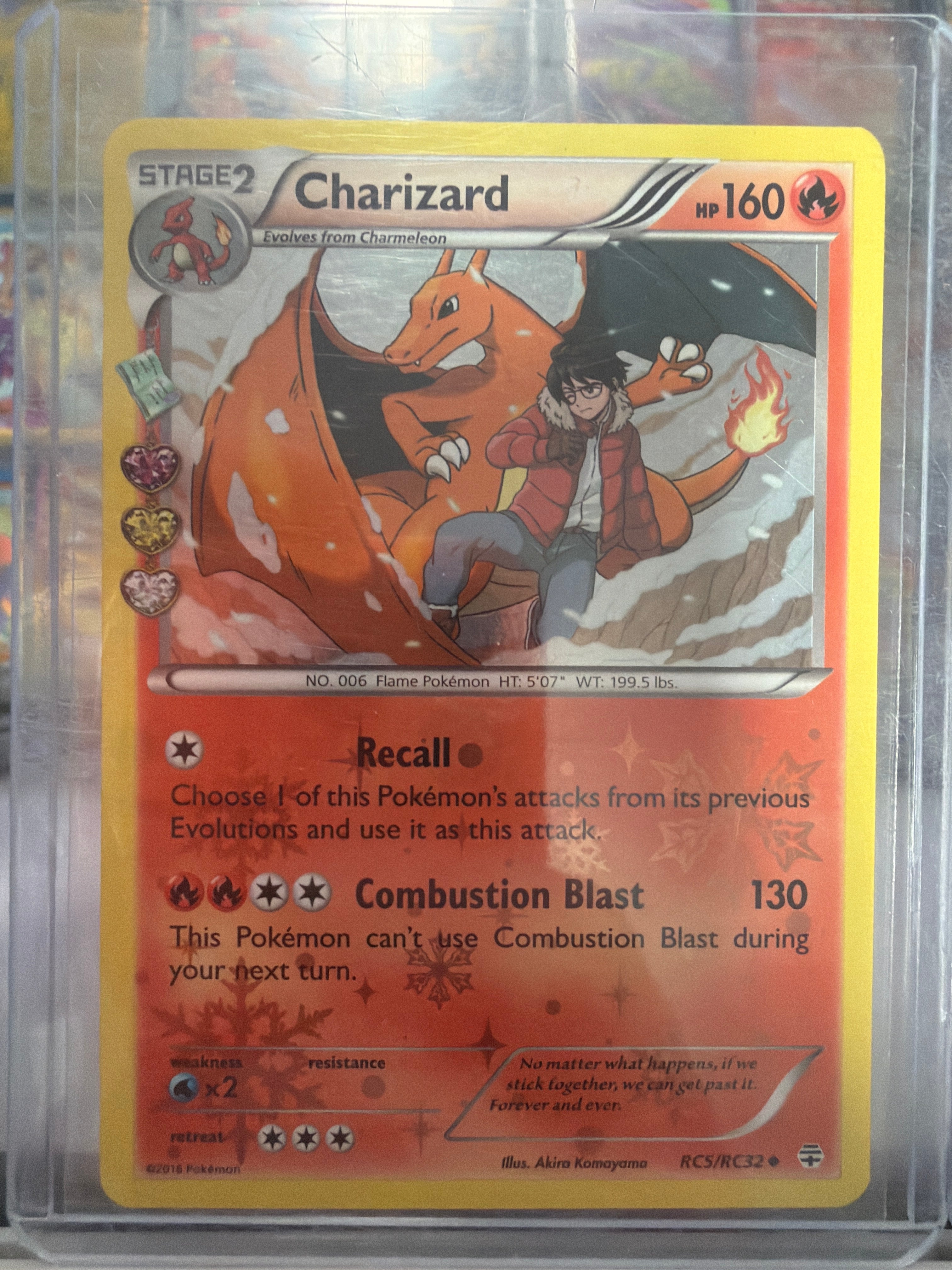 Pokemon Charizard RC5/RC32 Generations: Radiant Collection Holo