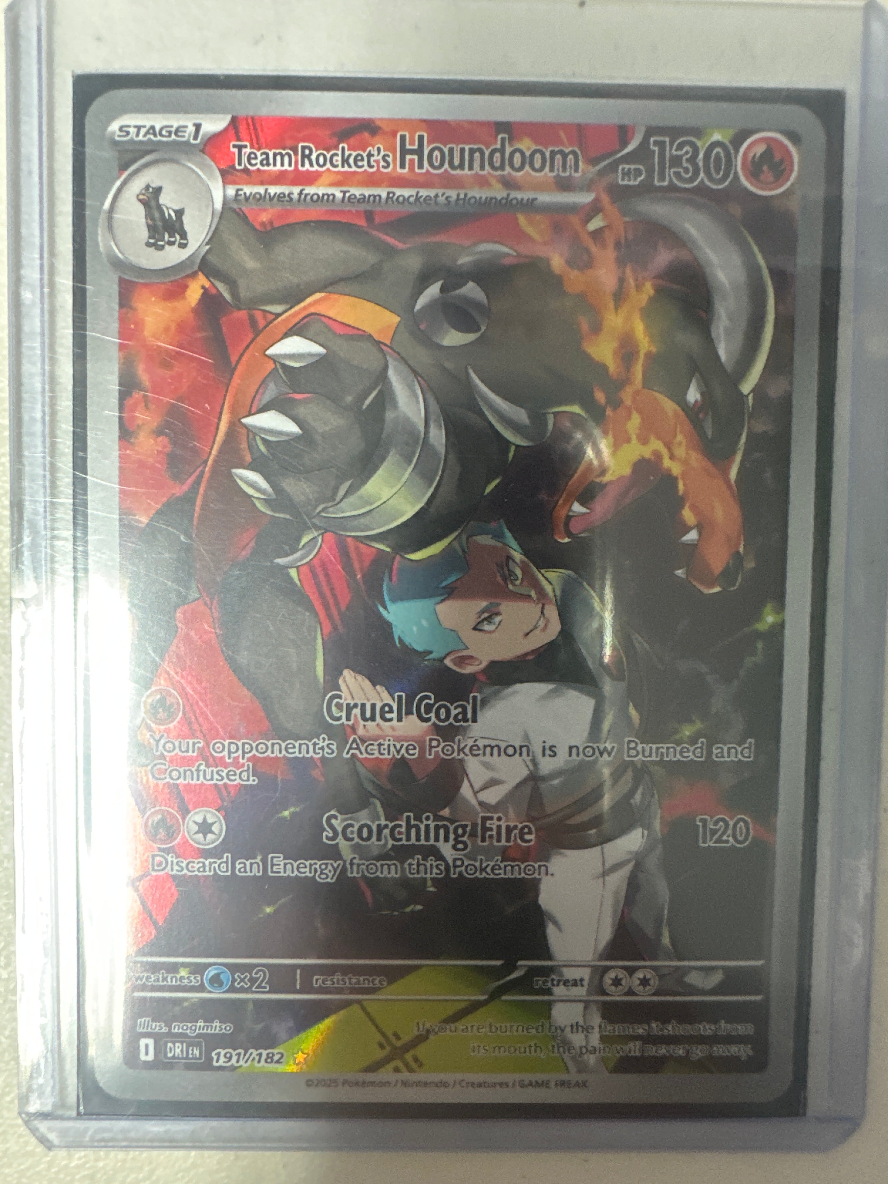 Pokémon | Team Rocket’s Houndoom 191/182 • Destined Rivals