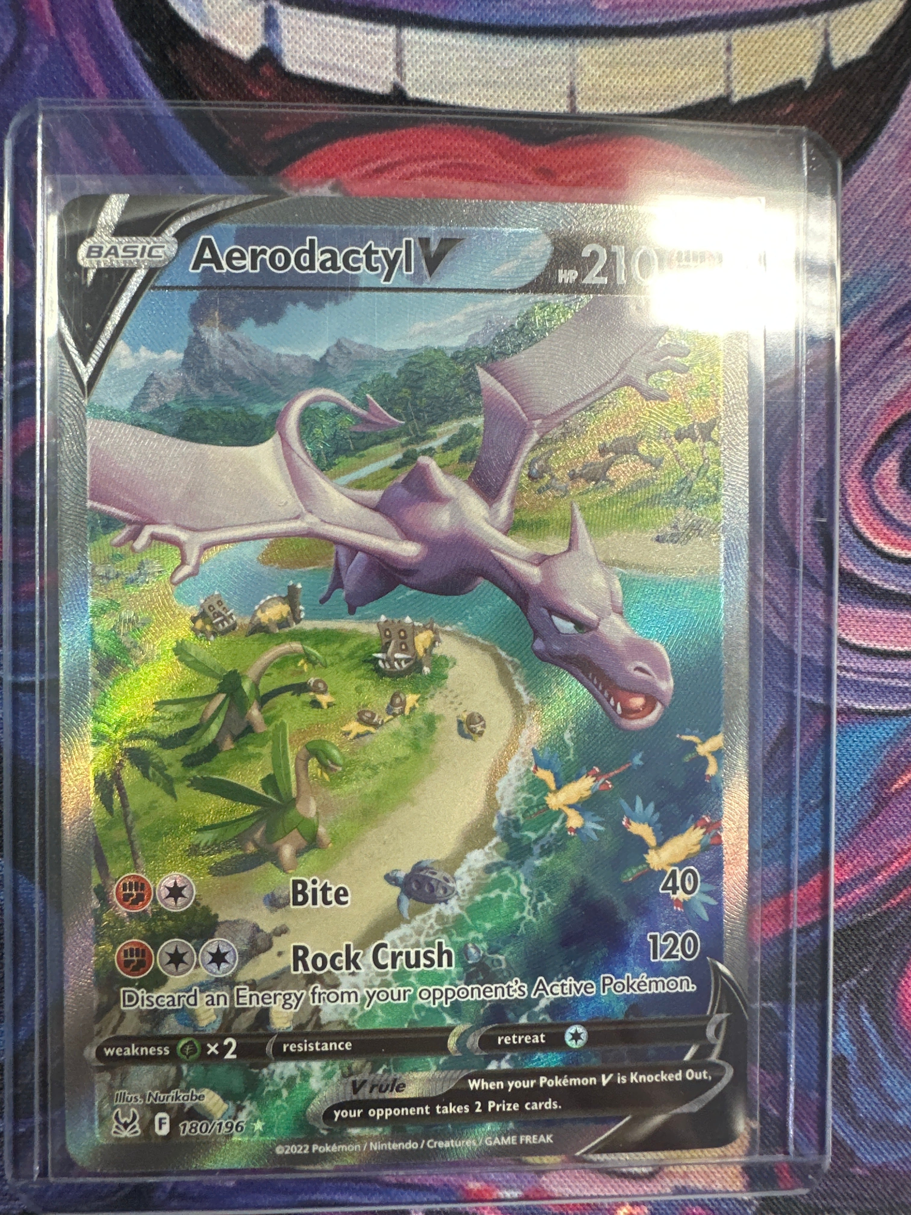 Pokémon | Aerodactyl V 180/196 • Lost Origin