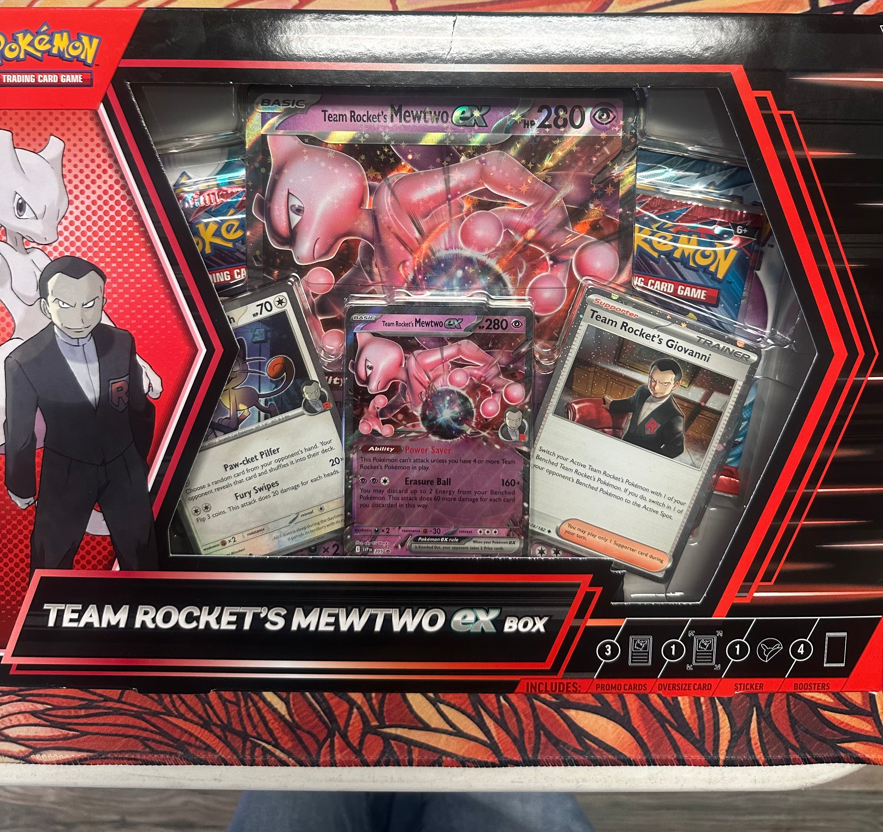 Pokémon | Team Rocket’s Mewtwo EX Box