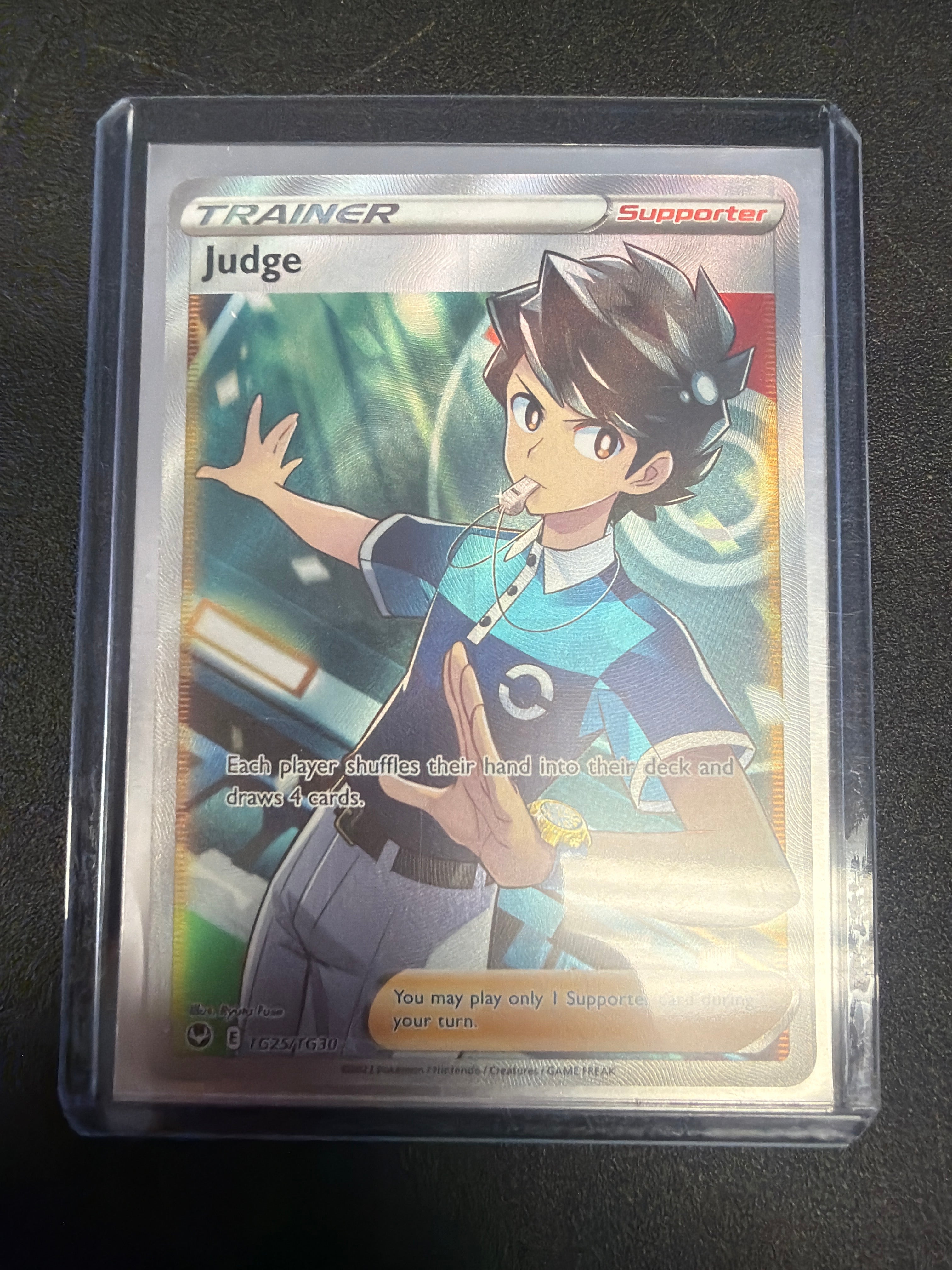 Pokemon | Silver Tempest: Trainer Gallery Full Art Judge TG25/TG30 - NM