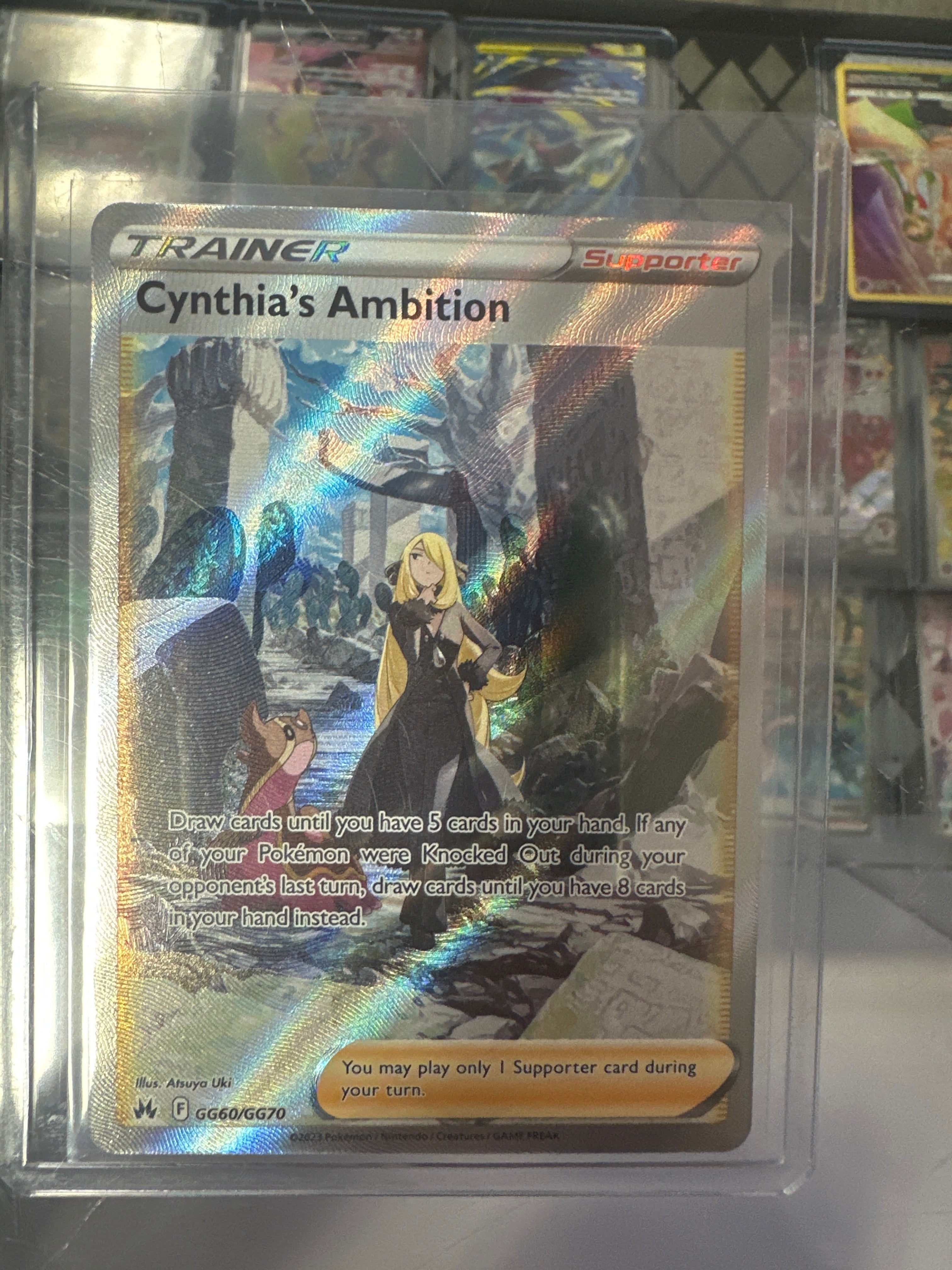 Pokémon | Cynthia’s Ambition GG60/GG70 • Crown Zenith