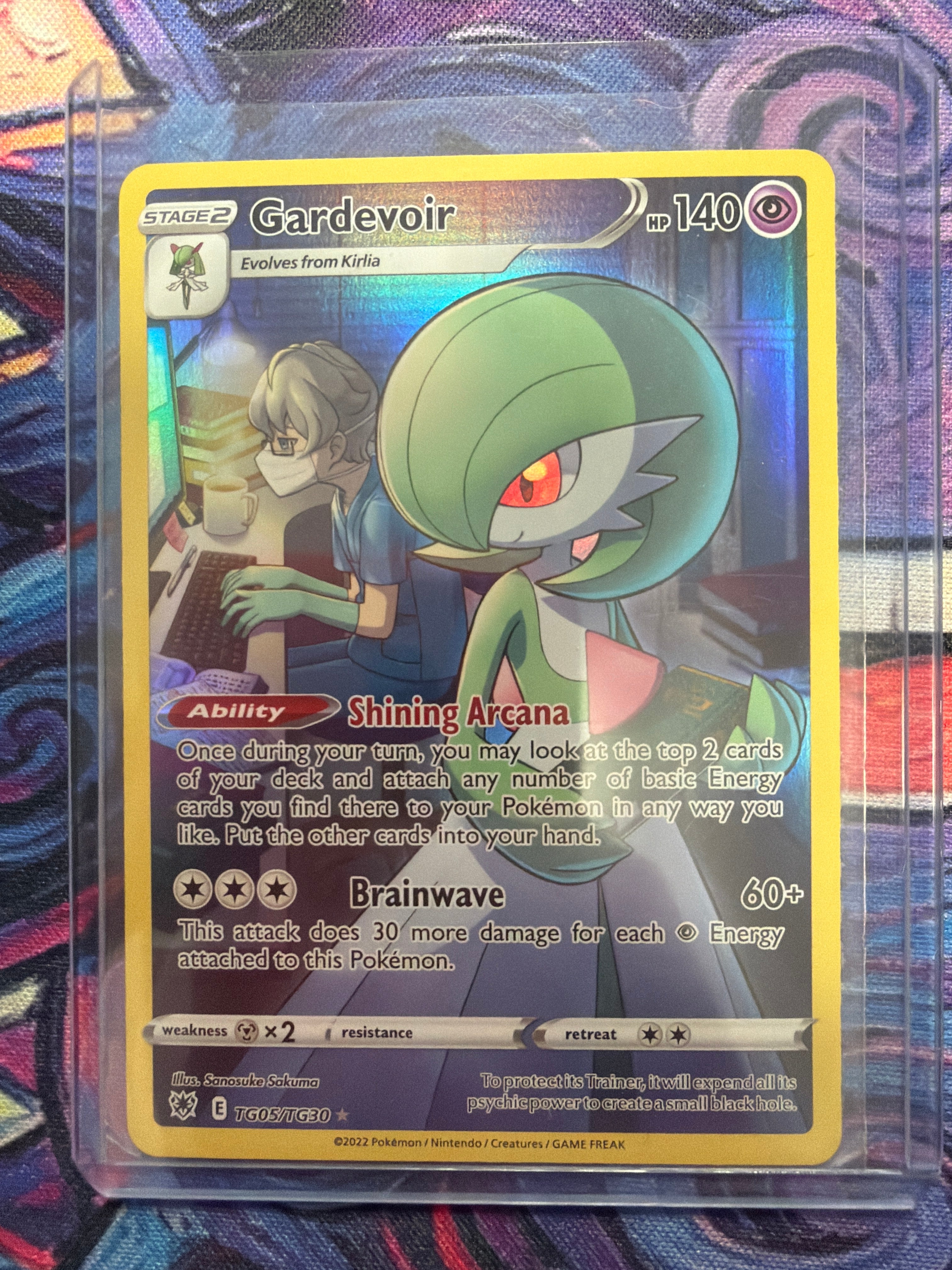 Gardevoir TG05/TG30 Holo Astral Radiance Trainer Gallery Pokemon Holo NM
