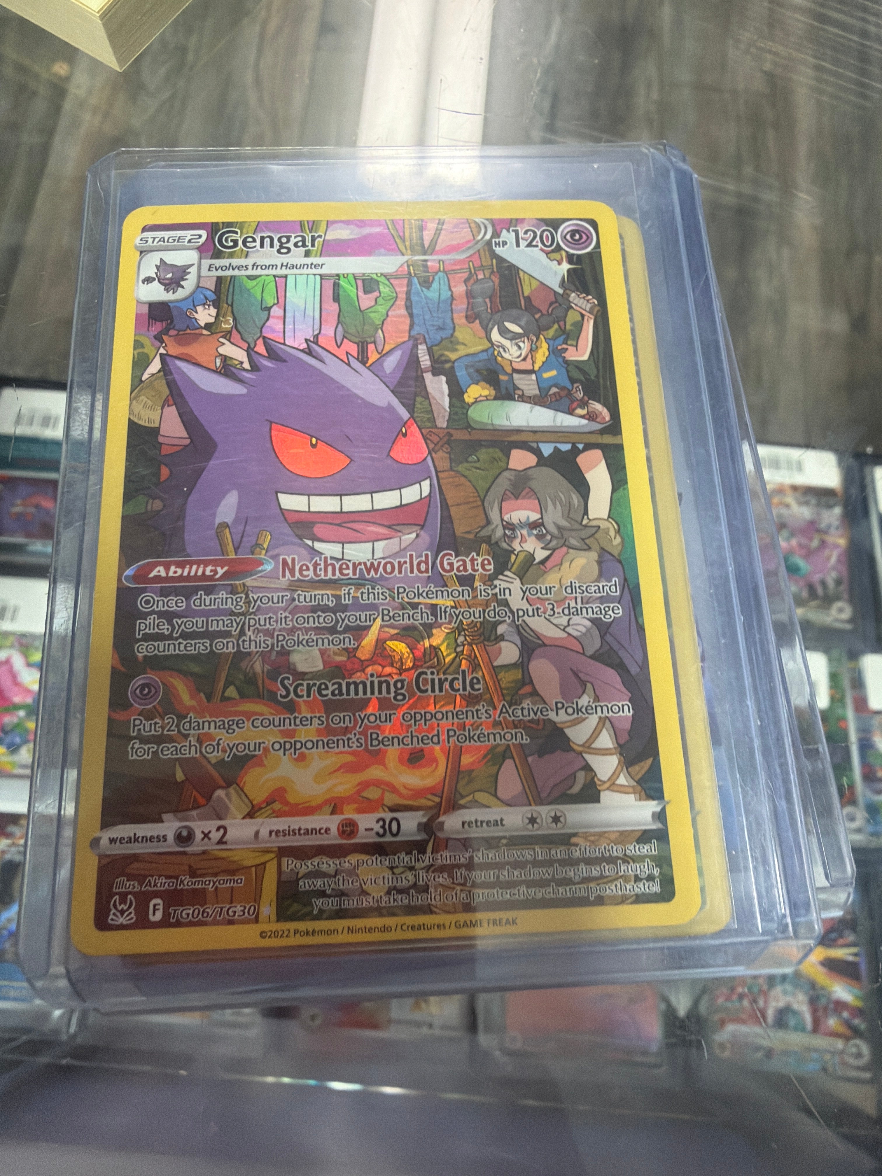 Pokemon Gengar Lost Origin Trainer Gallery TG06/TG30. 146