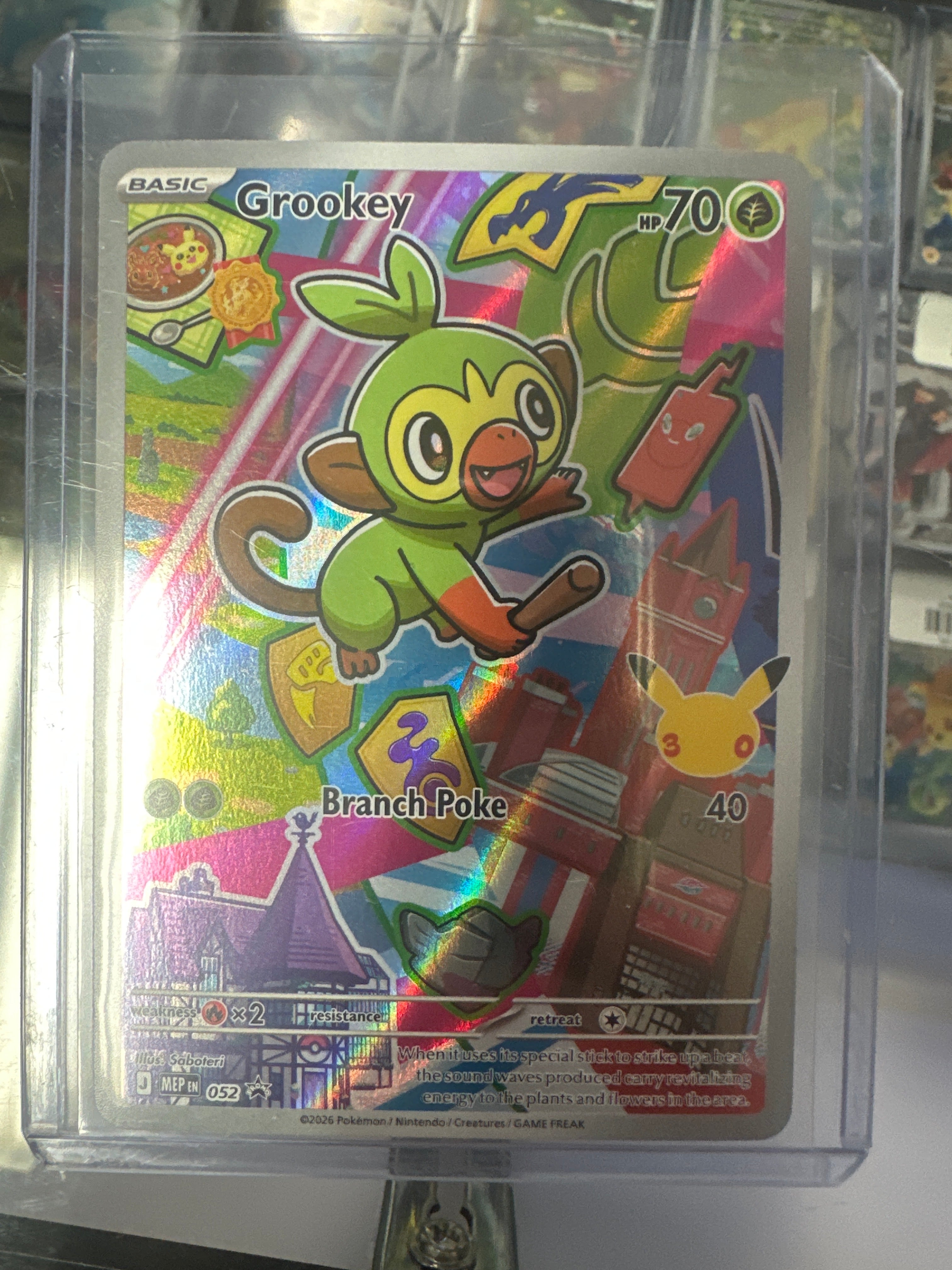 Grookey 052 Promo • Mega Evolution