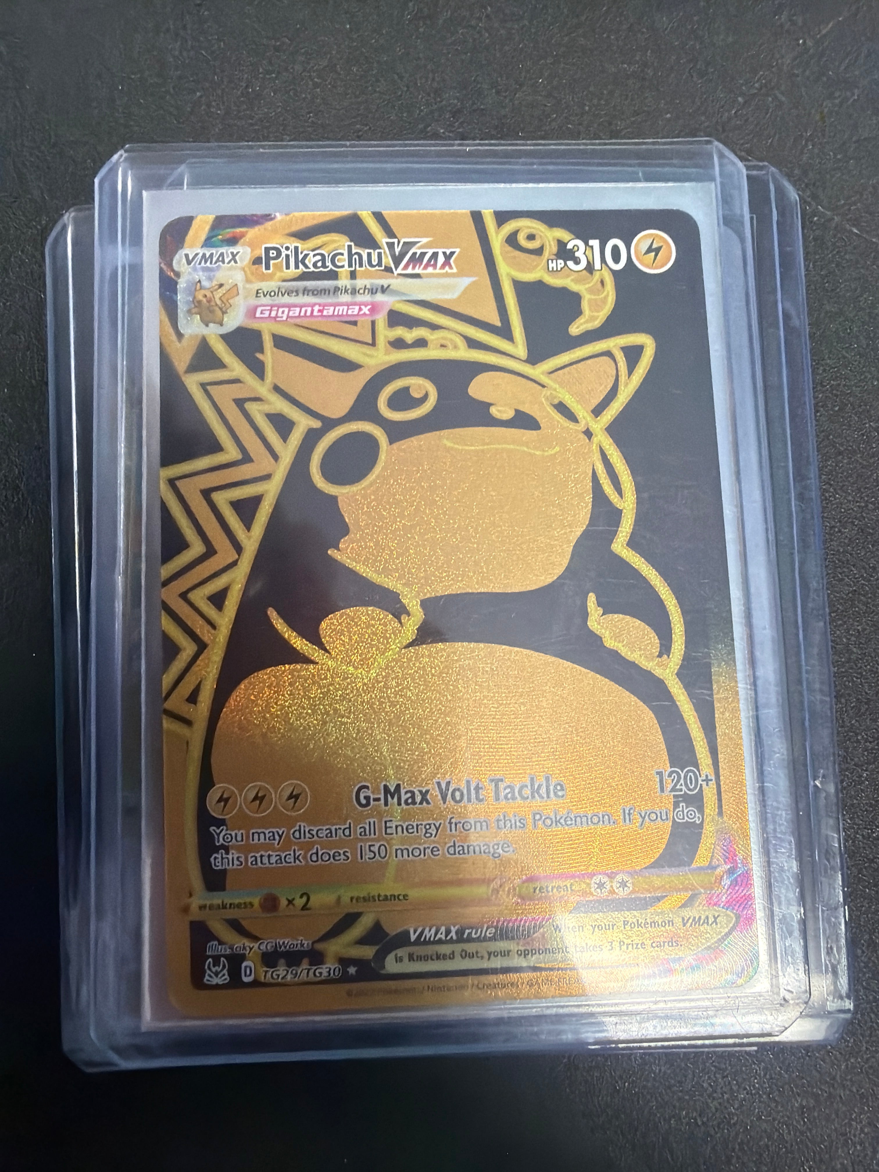 Pokemon | Pikachu VMAX  Secret TG29/TG30 Pokemon Lost Origin Trainer Gallery NM/Pack Fresh