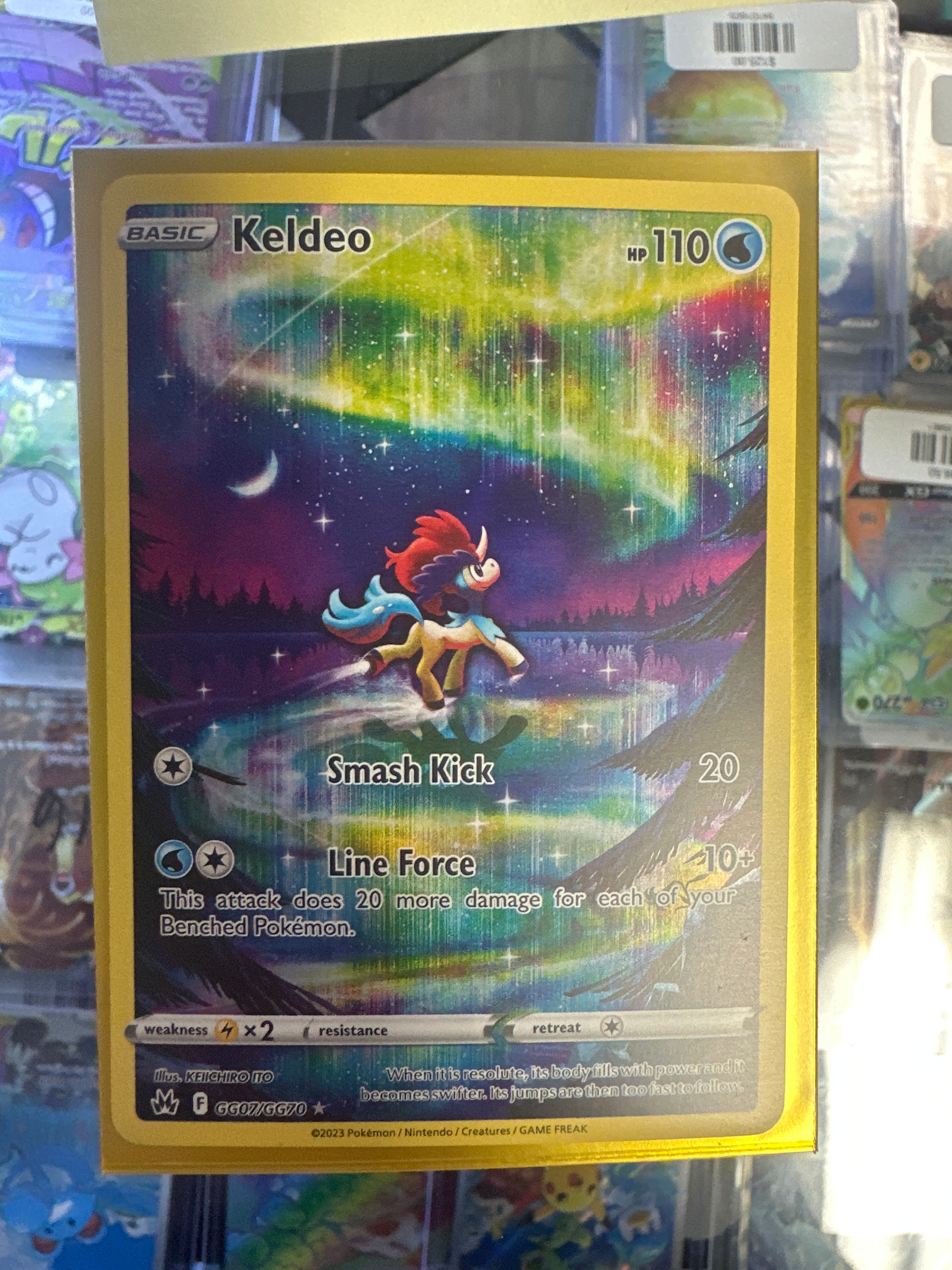 Pokémon | Keldeo GG07/GG70 • Crown Zenith