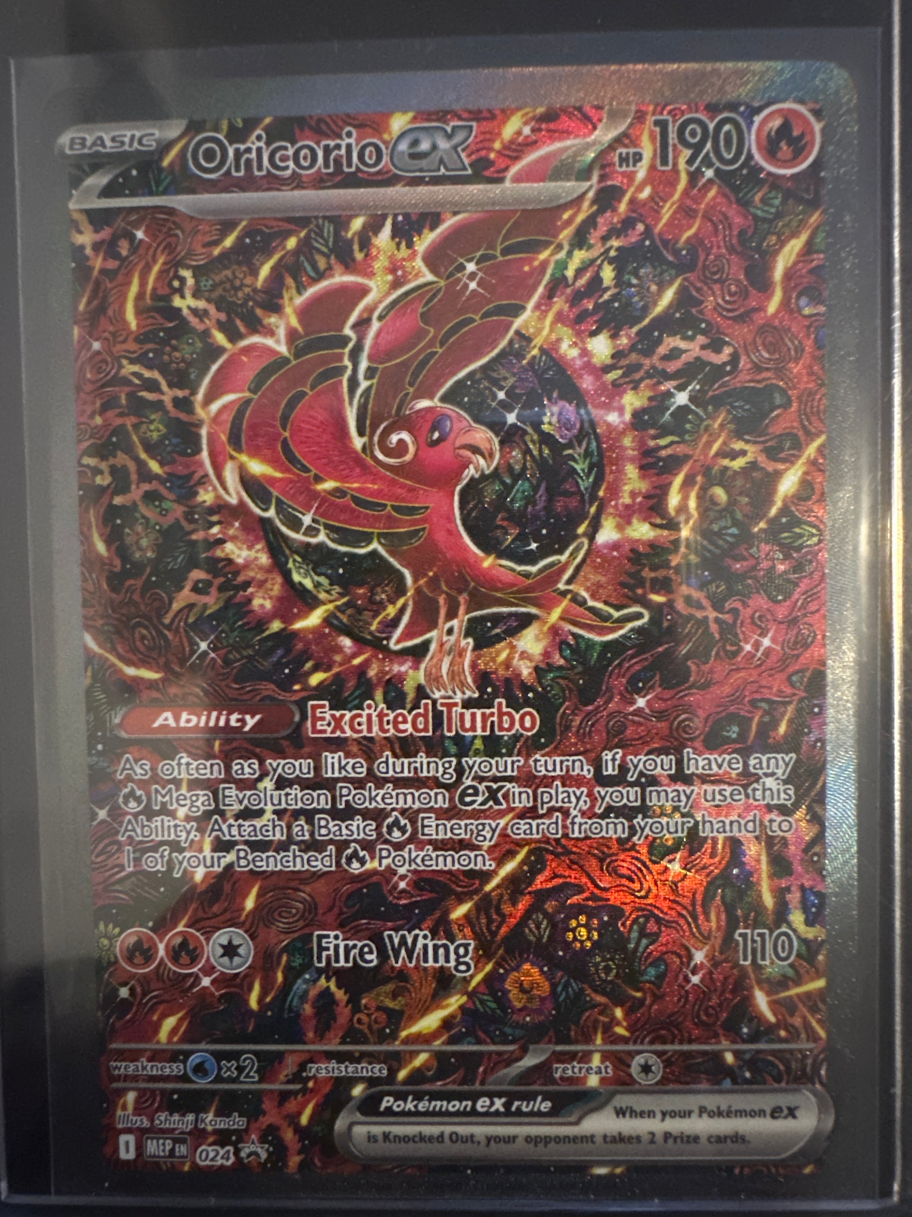Pokémon | Oricorio EX 024 Promo • Mega Evolution