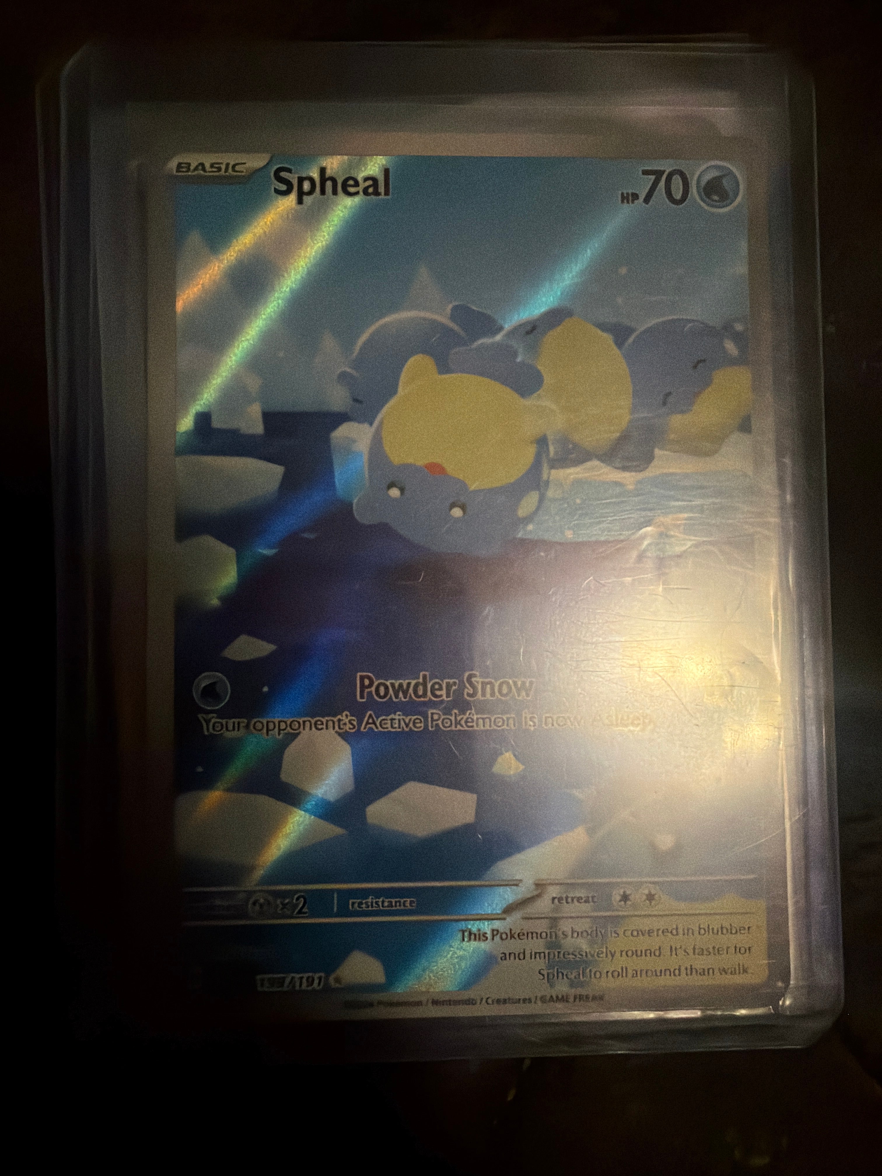 Pokemon | Spheal - 199/191 - SV08: Surging Sparks (SSP