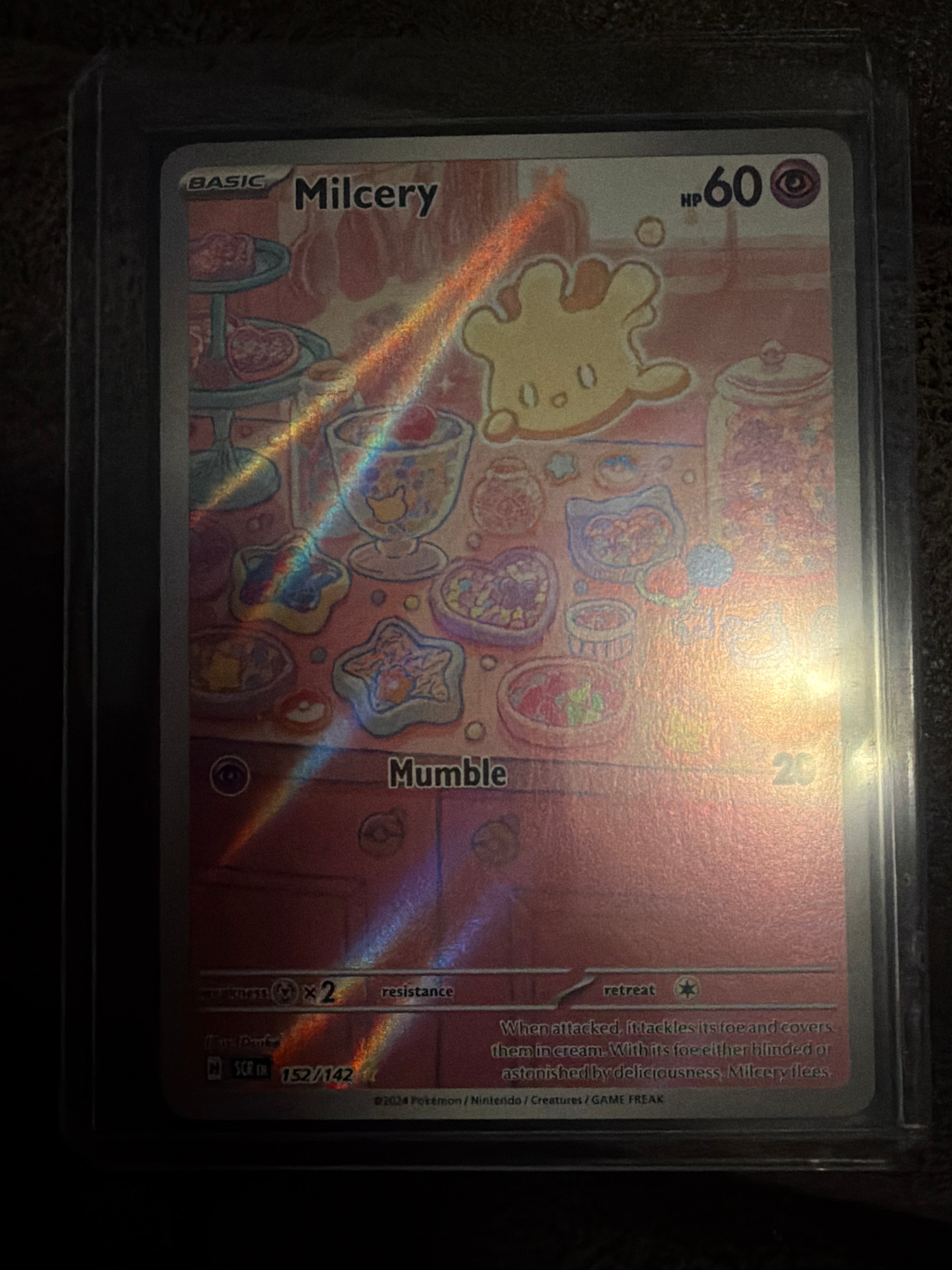 Pokemon | Milcery - 152/142 - SV07: Stellar Crown (SCR