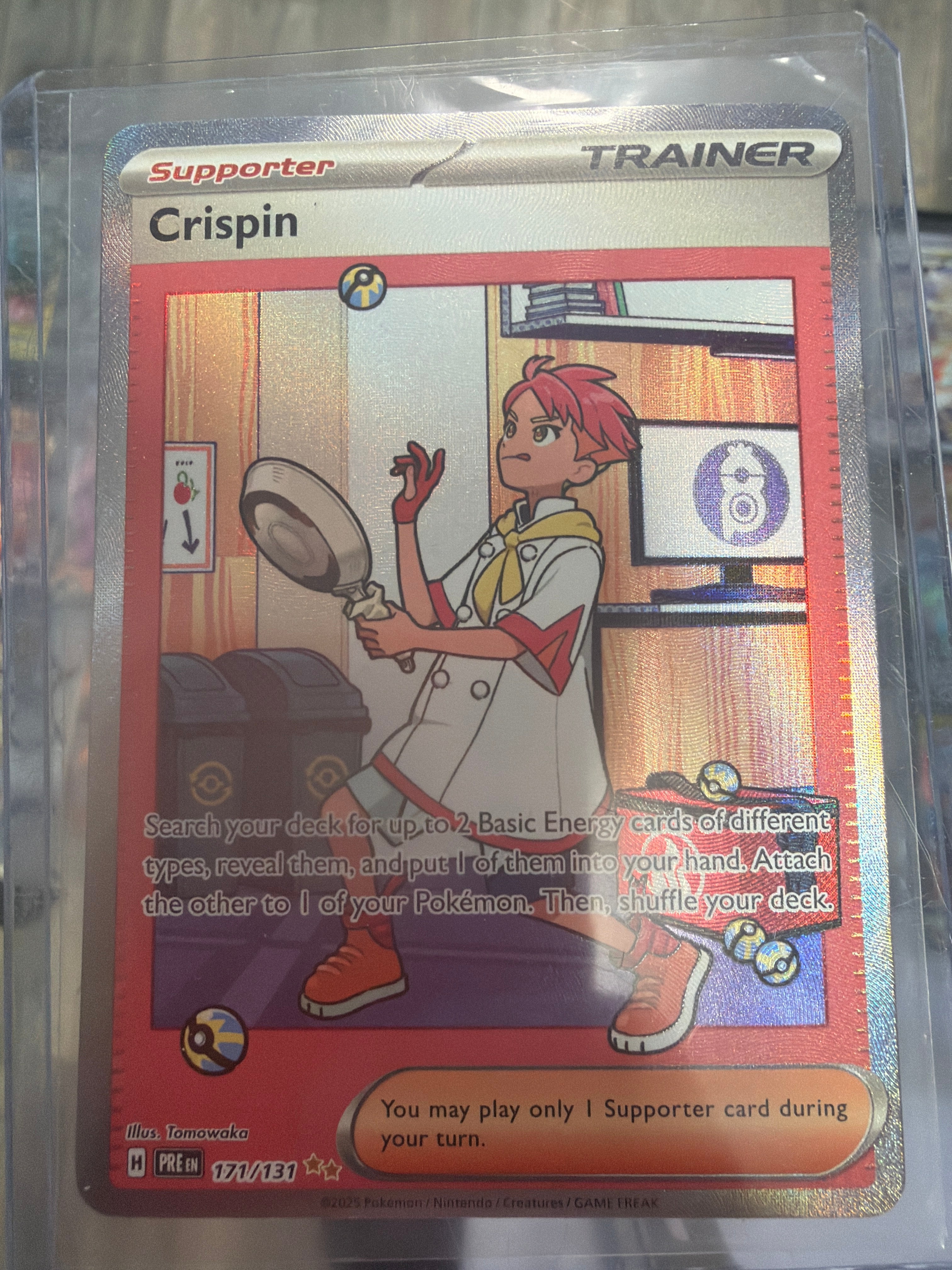 Pokémon | Crispin Trainer 171/131 Prismatic Evolutions