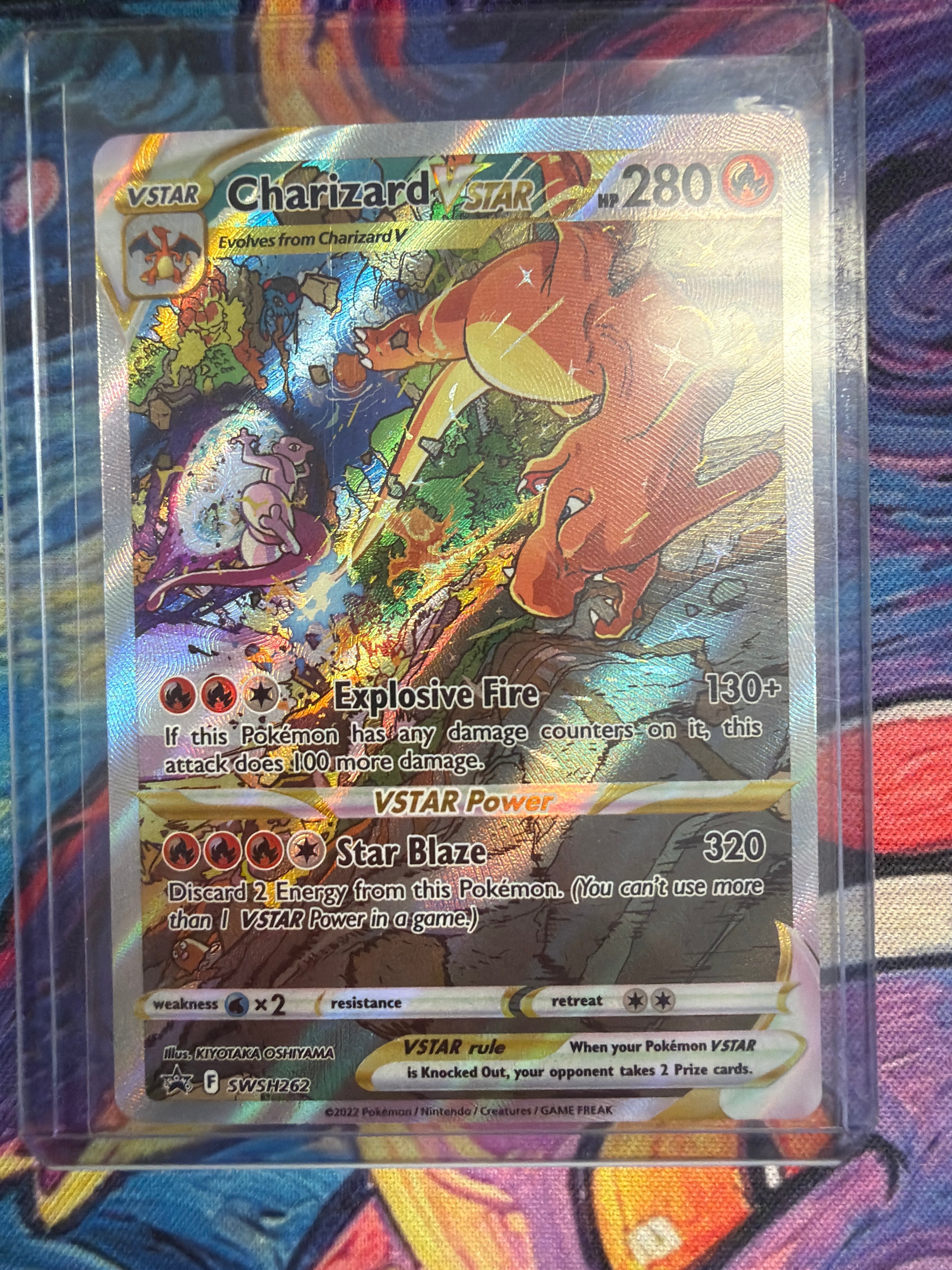 Charizard VSTAR Crown Zenith SWSH262 Holo Promo Pokemon TCG Card English 2023