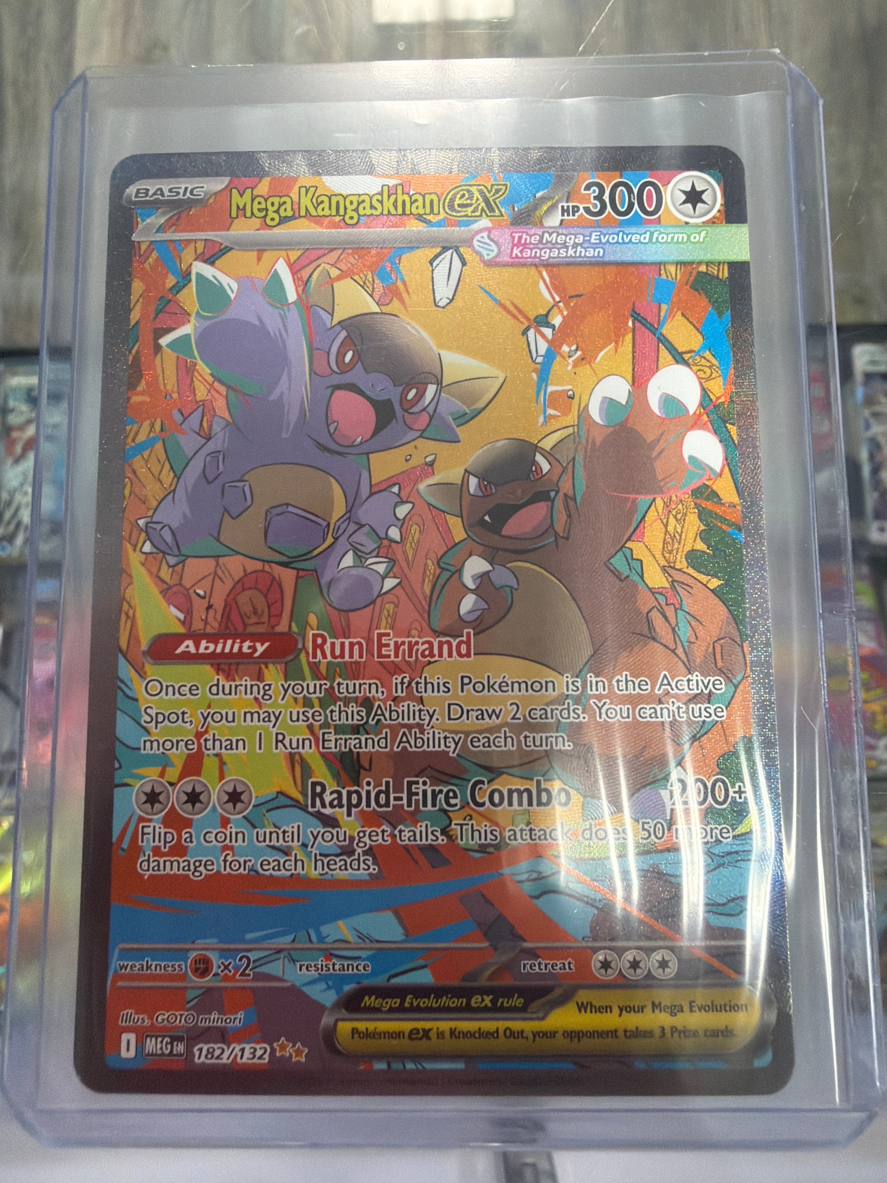Pokemon | Mega Kangaskhan ex 182/132 - Mega Evolution