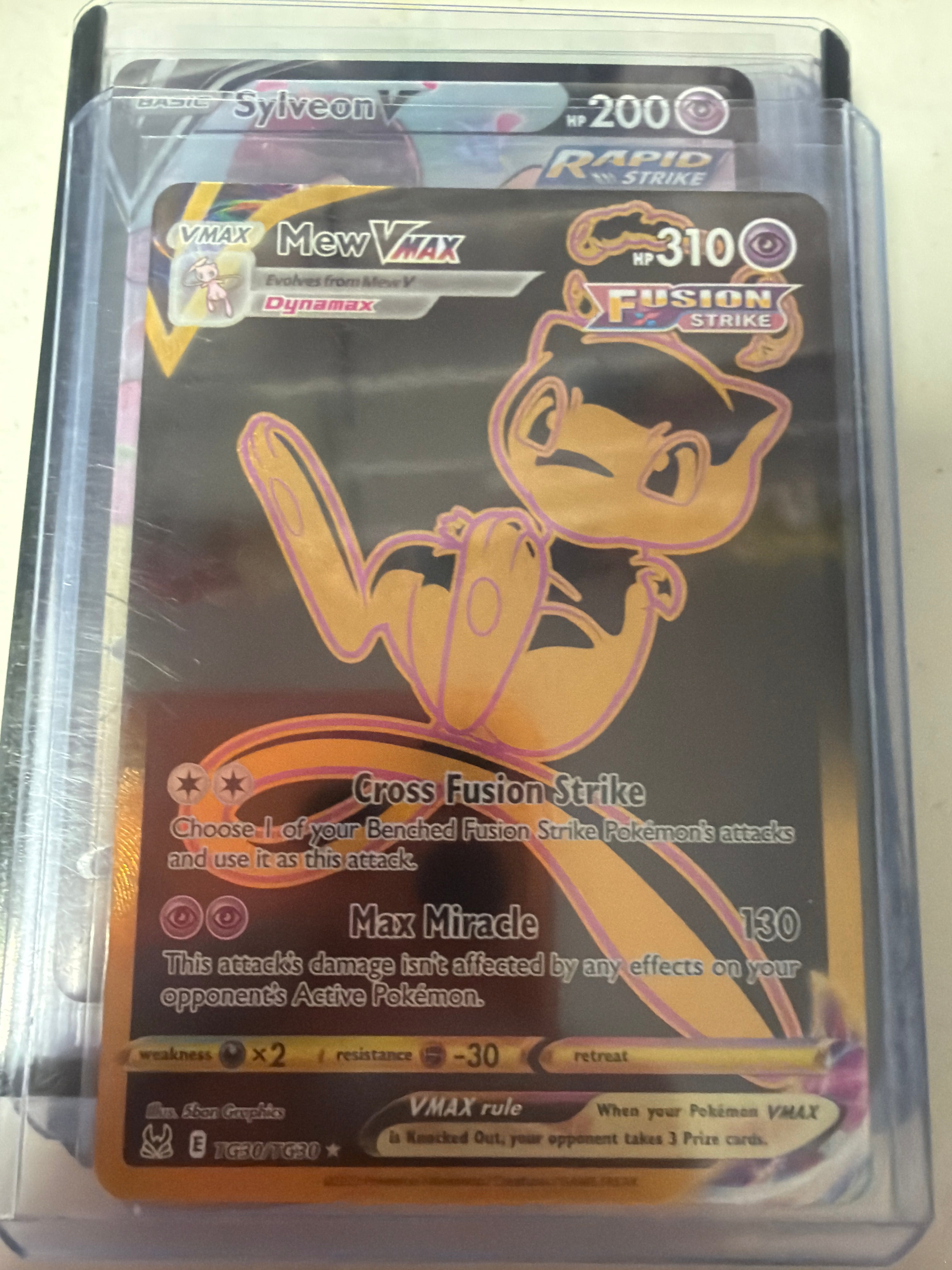 Pokemon | Mew VMAX (Secret) SWSH11: Lost Origin Trainer Gallery TG30/TG30 5ban
