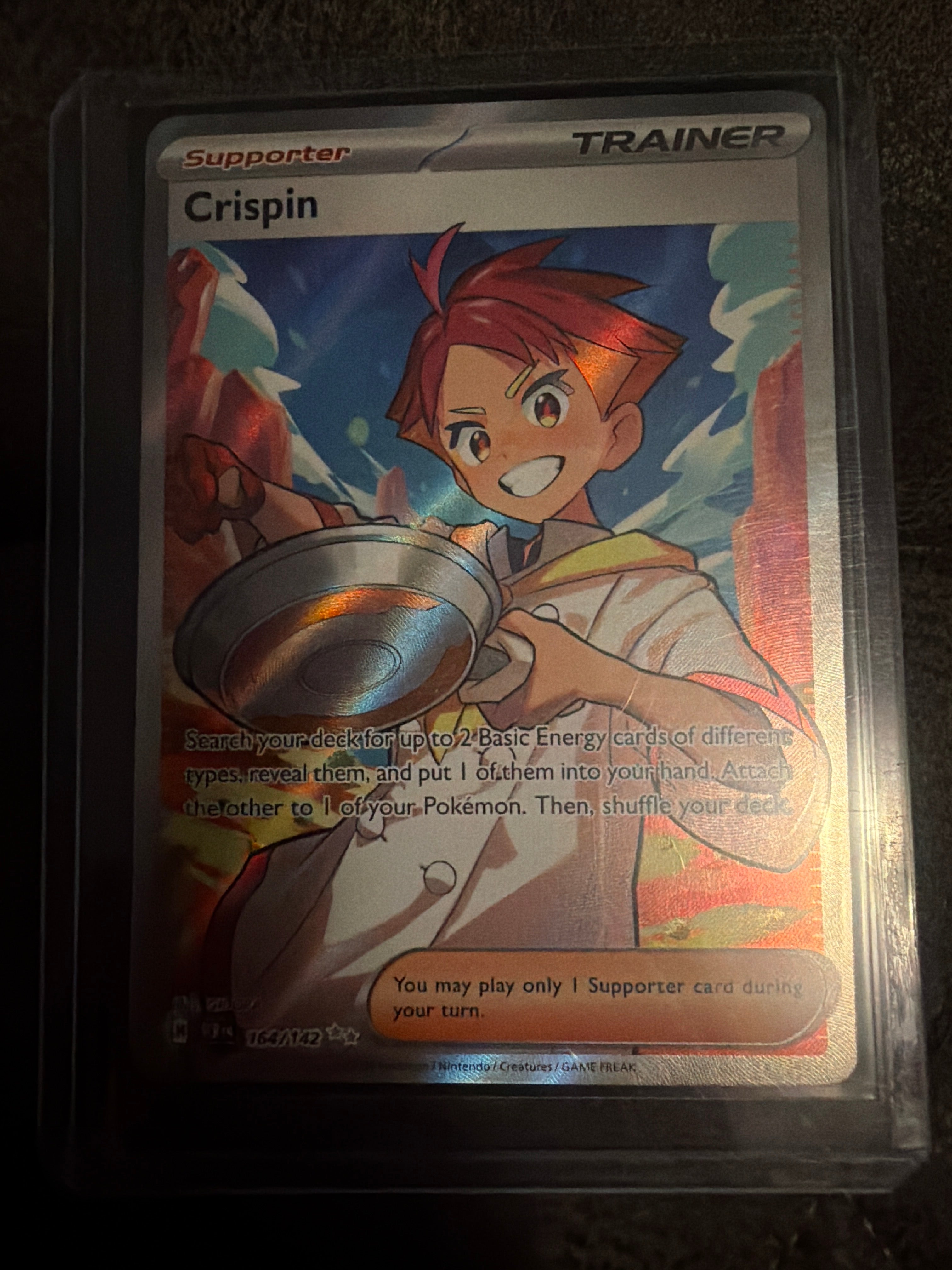 Pokemon | Crispin - 164/142 - SV07: Stellar Crown (SCR