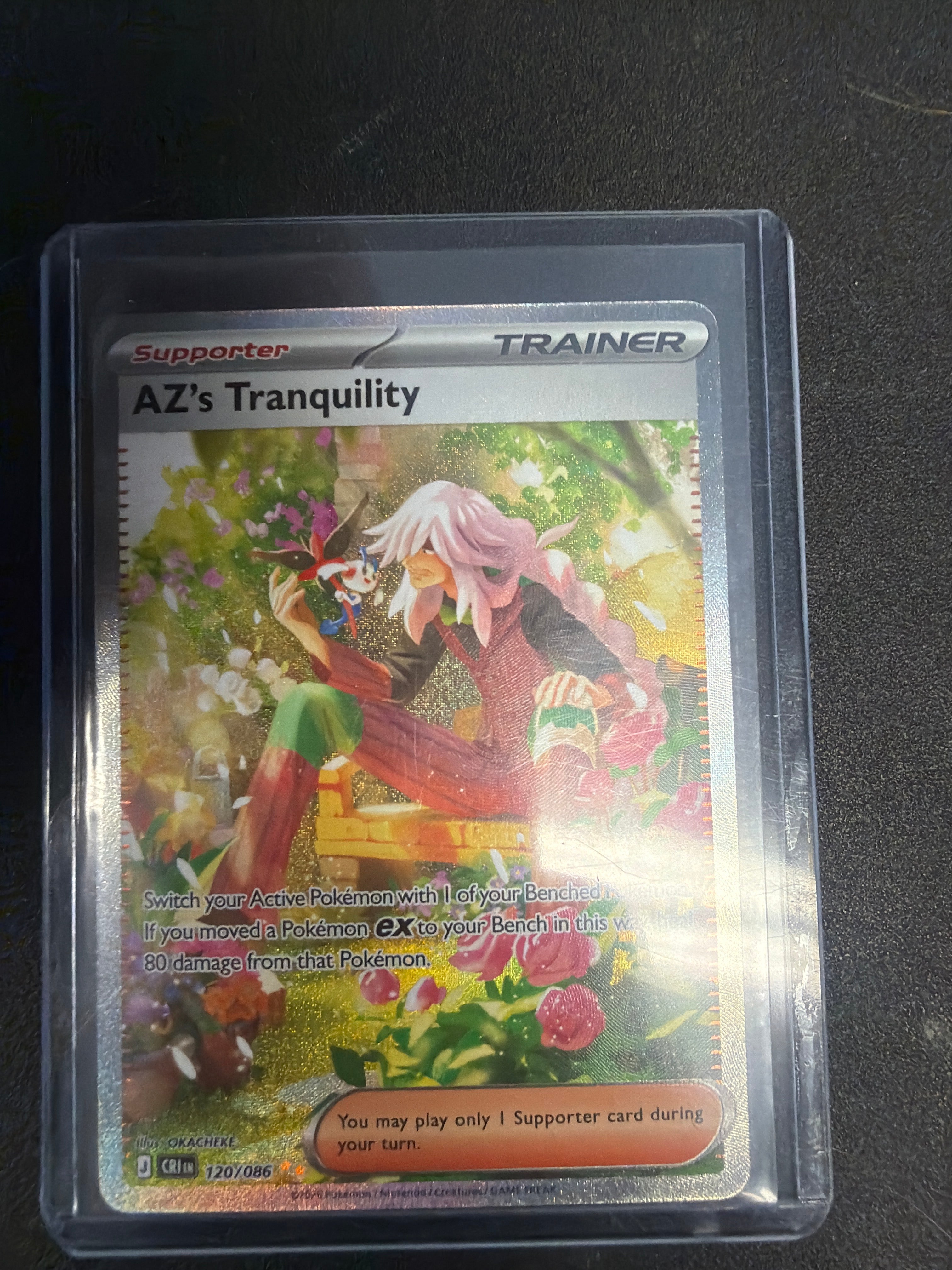 Pokemon | AZ’s Tranquility 120/086 SIR MINT Pokemon Chaos Rising