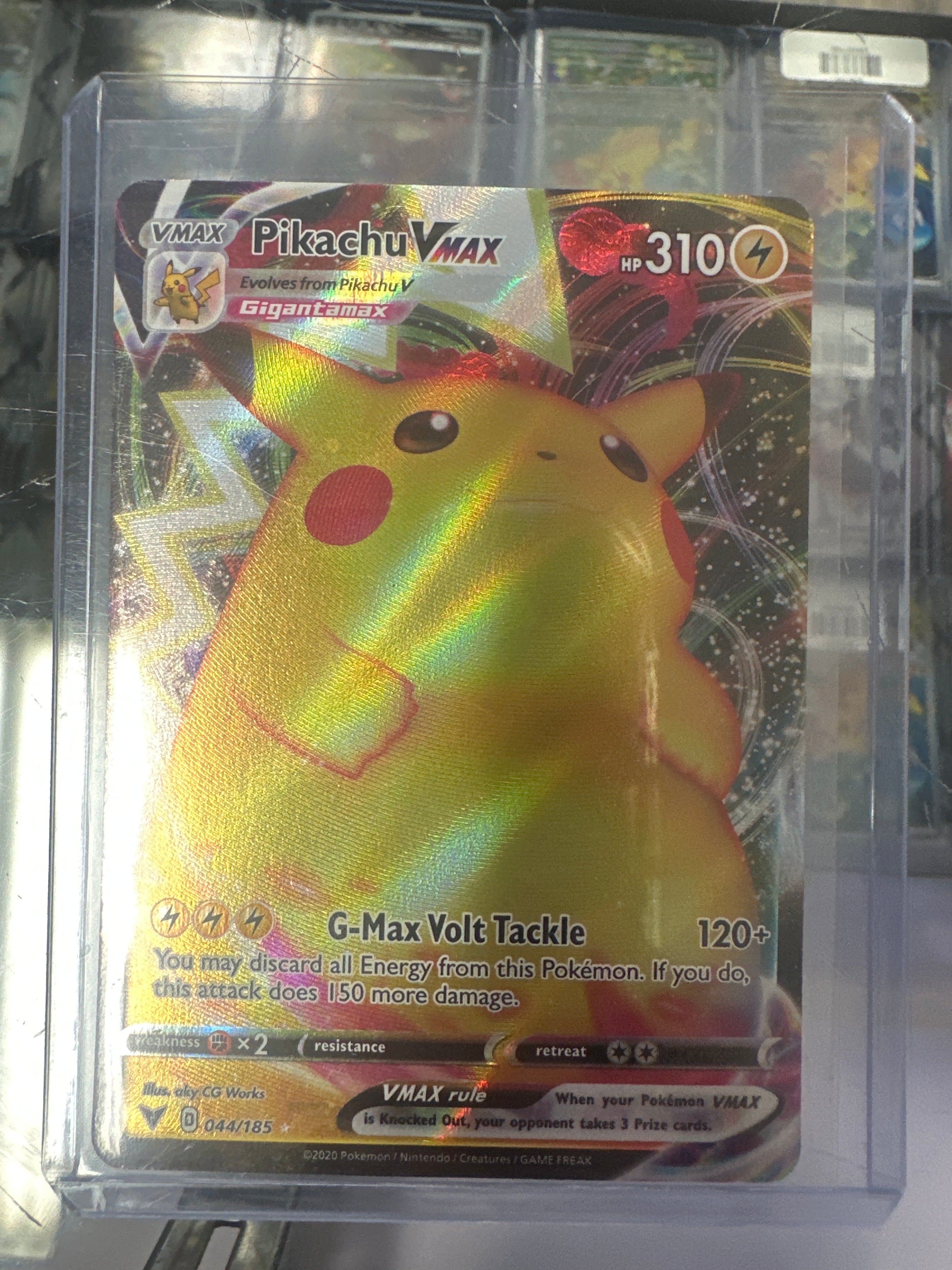 Pokémon | Pikachu Vmax 044/185 • Vivid Voltage