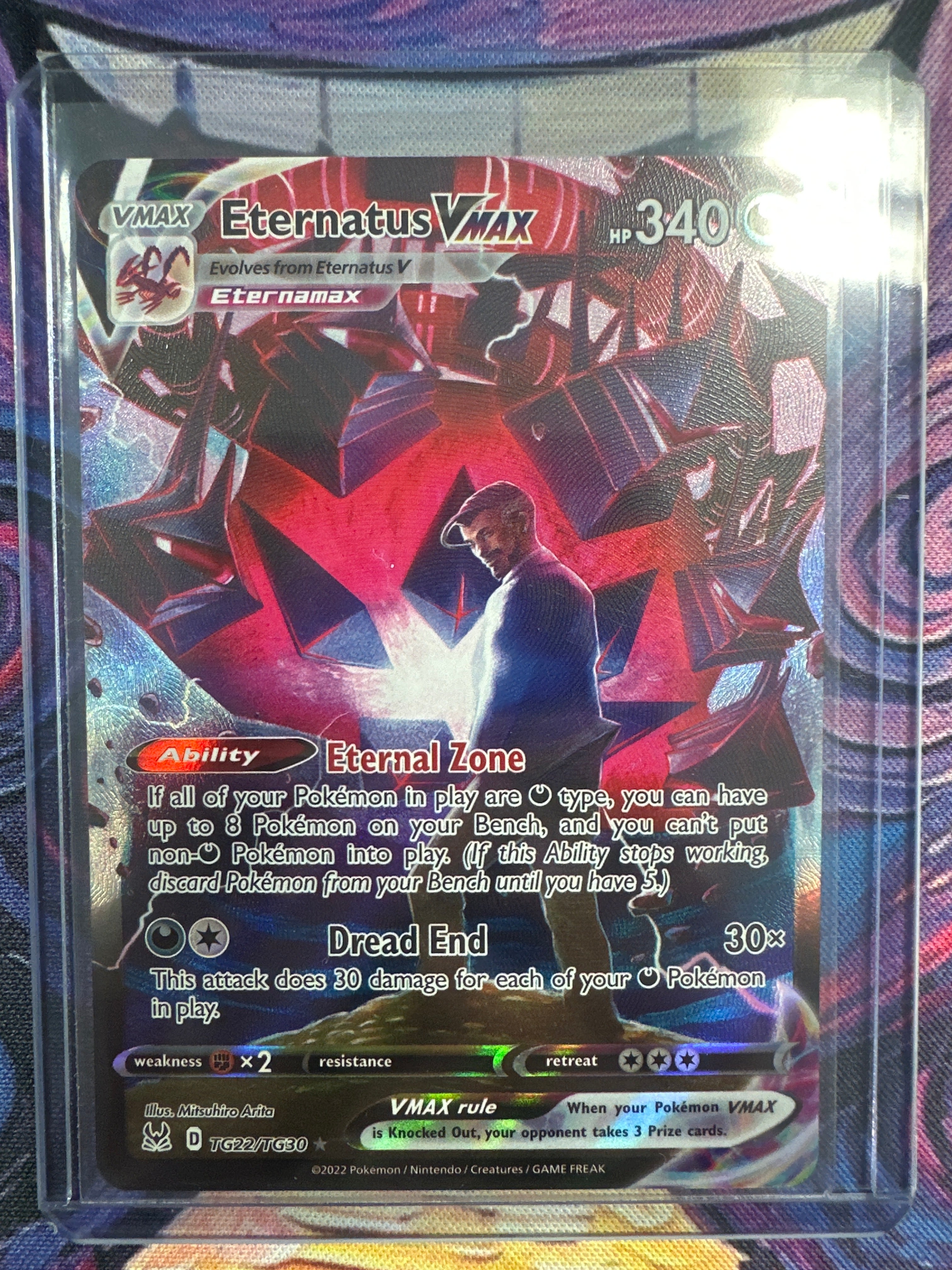 Pokémon | Eternatus Vmax TG22/TG30 • Lost Origin Trainer Gallery