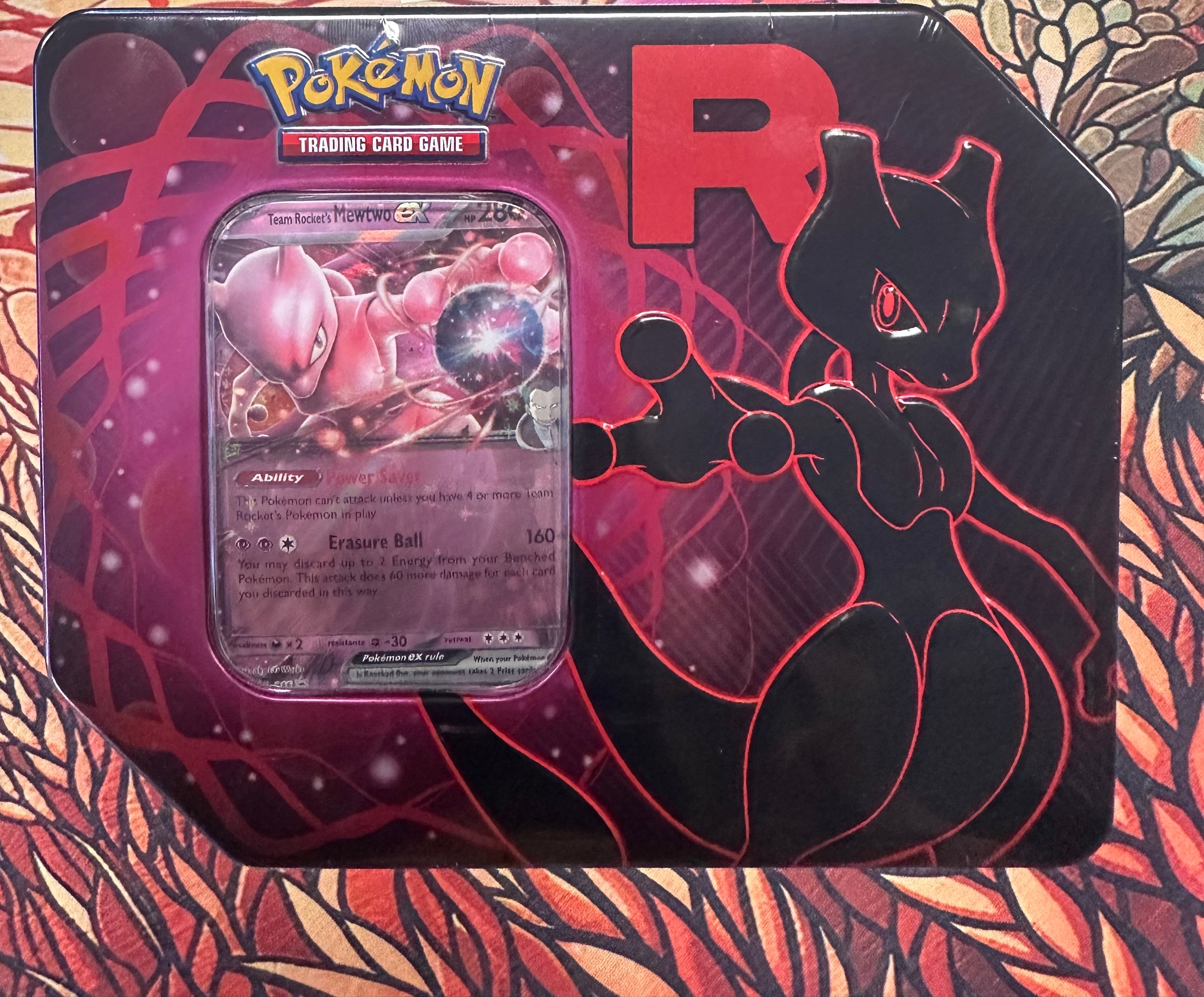 Pokémon | Team Rocket’s Mewtwo EX Tin