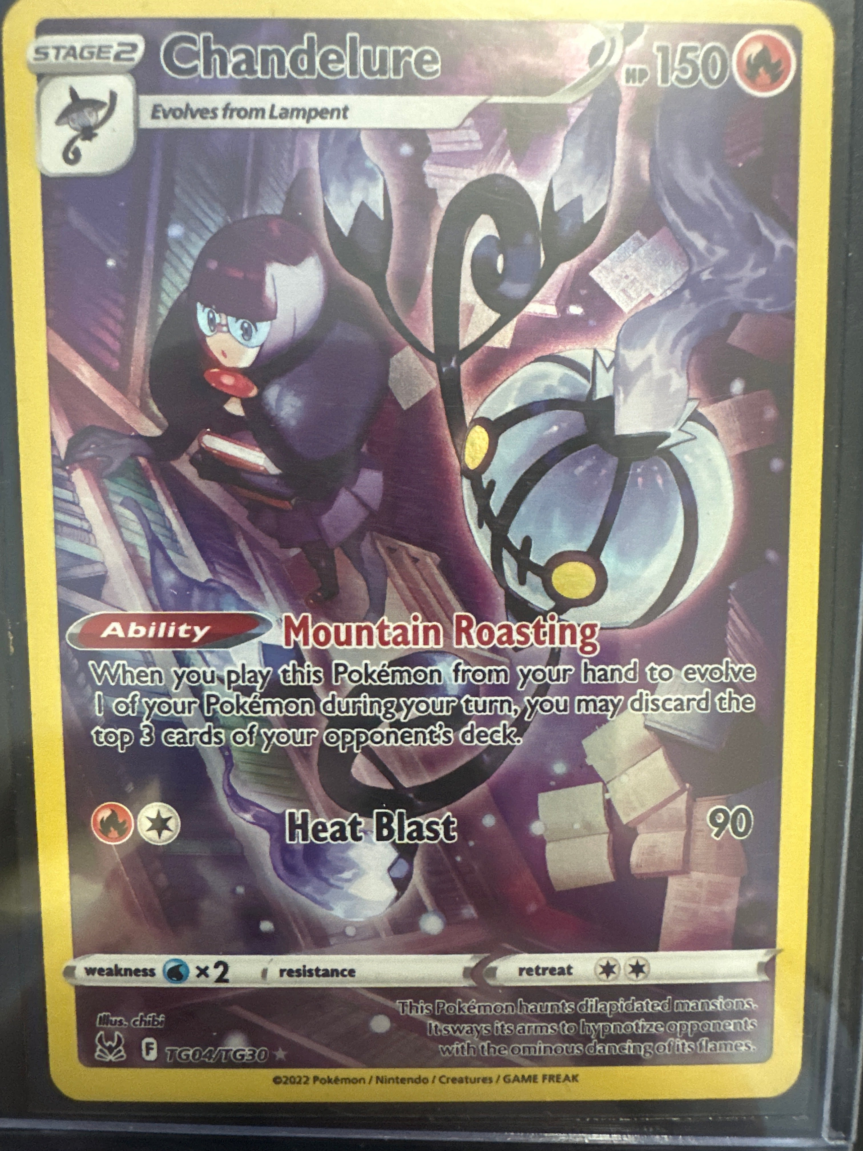 Pokémon | Chandelure TG04/TG30 • Lost Origin Trainer Gallery