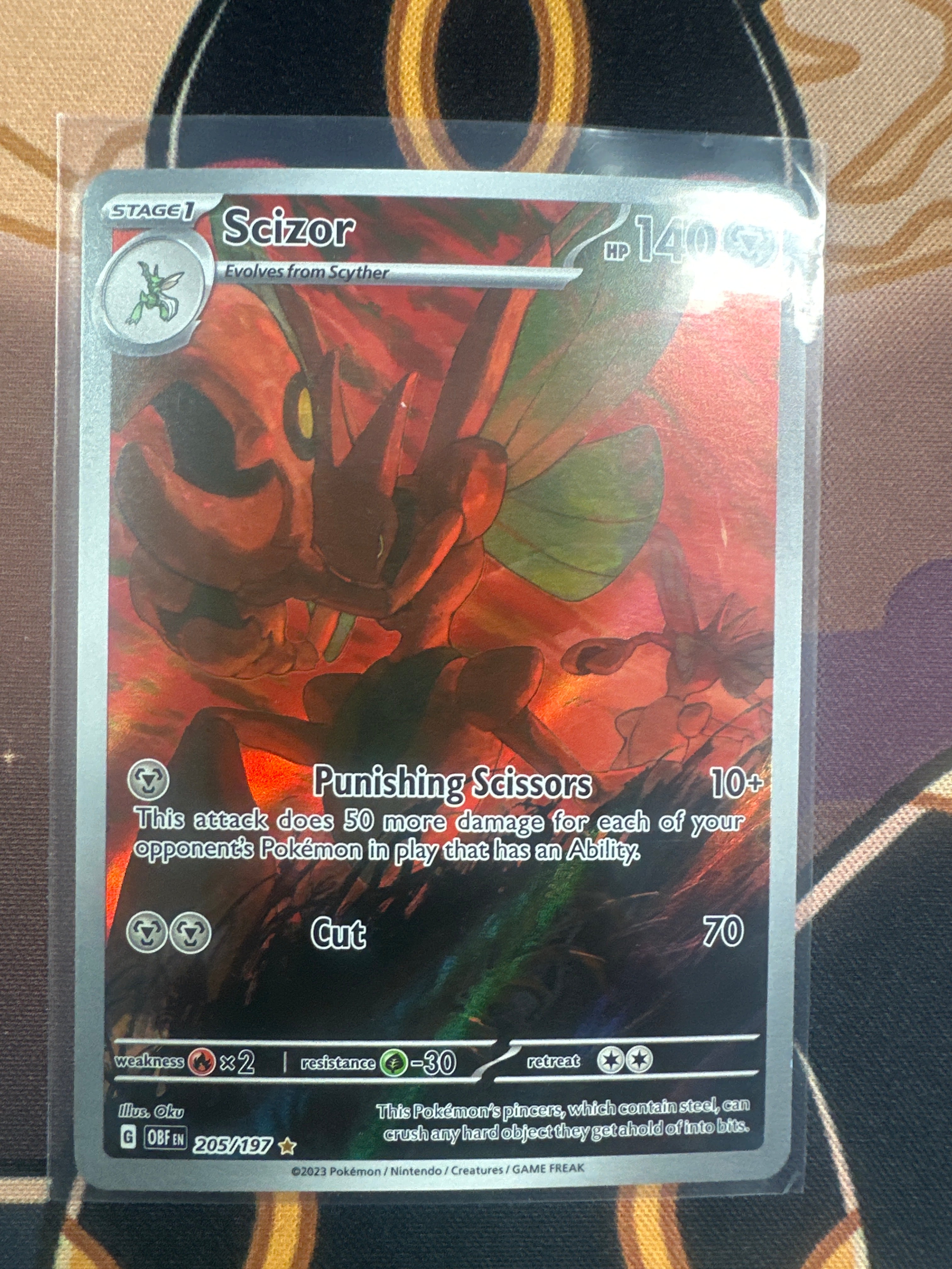 Pokémon | Scizor 205/197 • Obsidian Flames