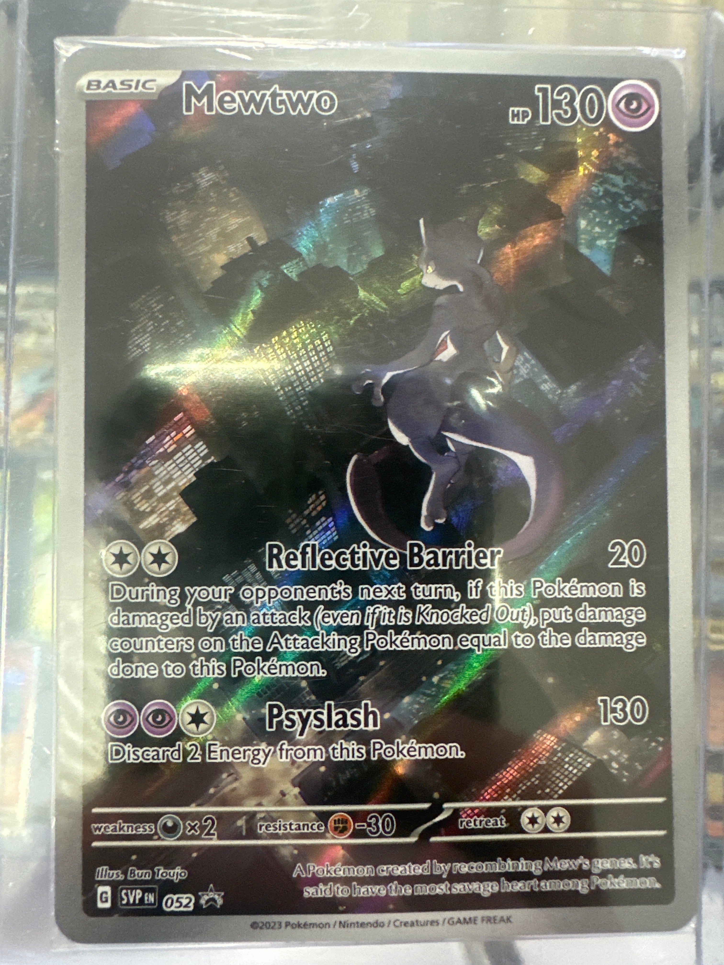 Pokémon | Mewtwo 052 Promo • Scarlet & Violet