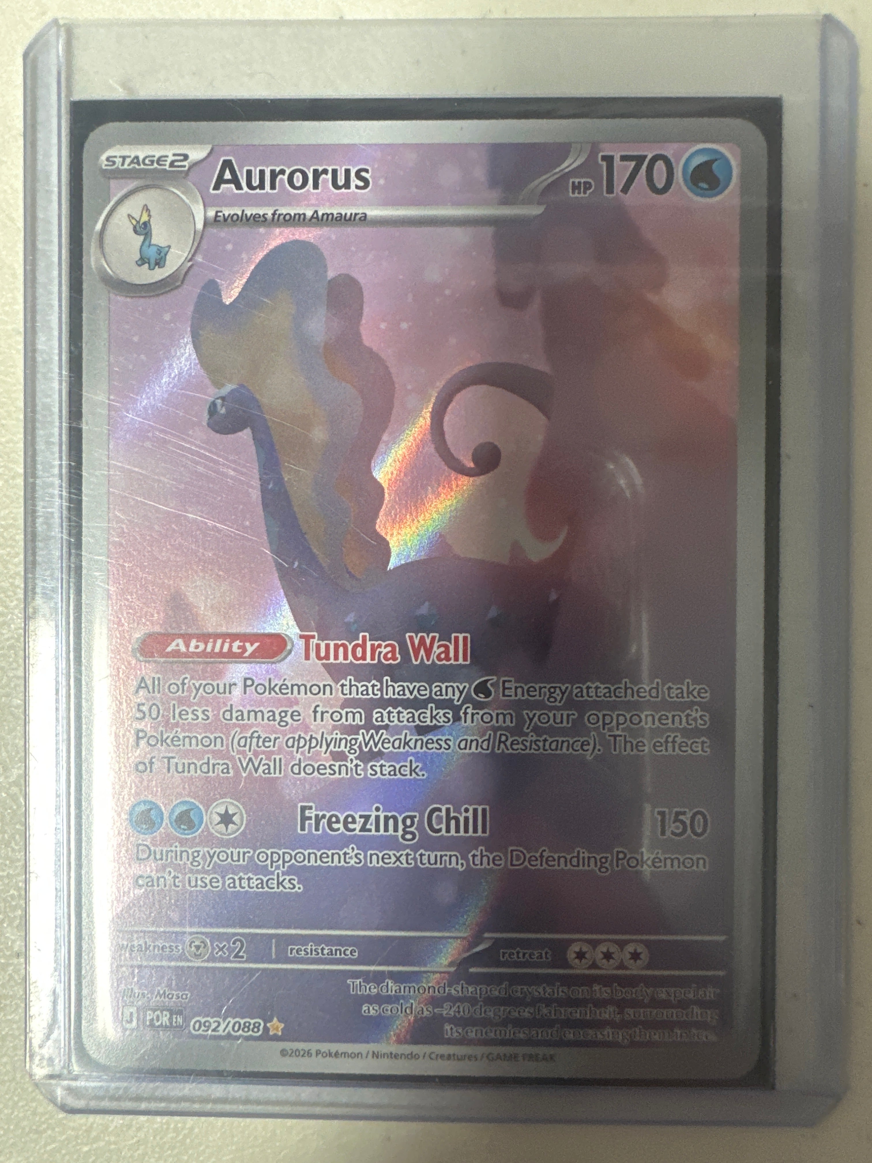 Pokémon | Aurorus 092/088 • Perfect Order