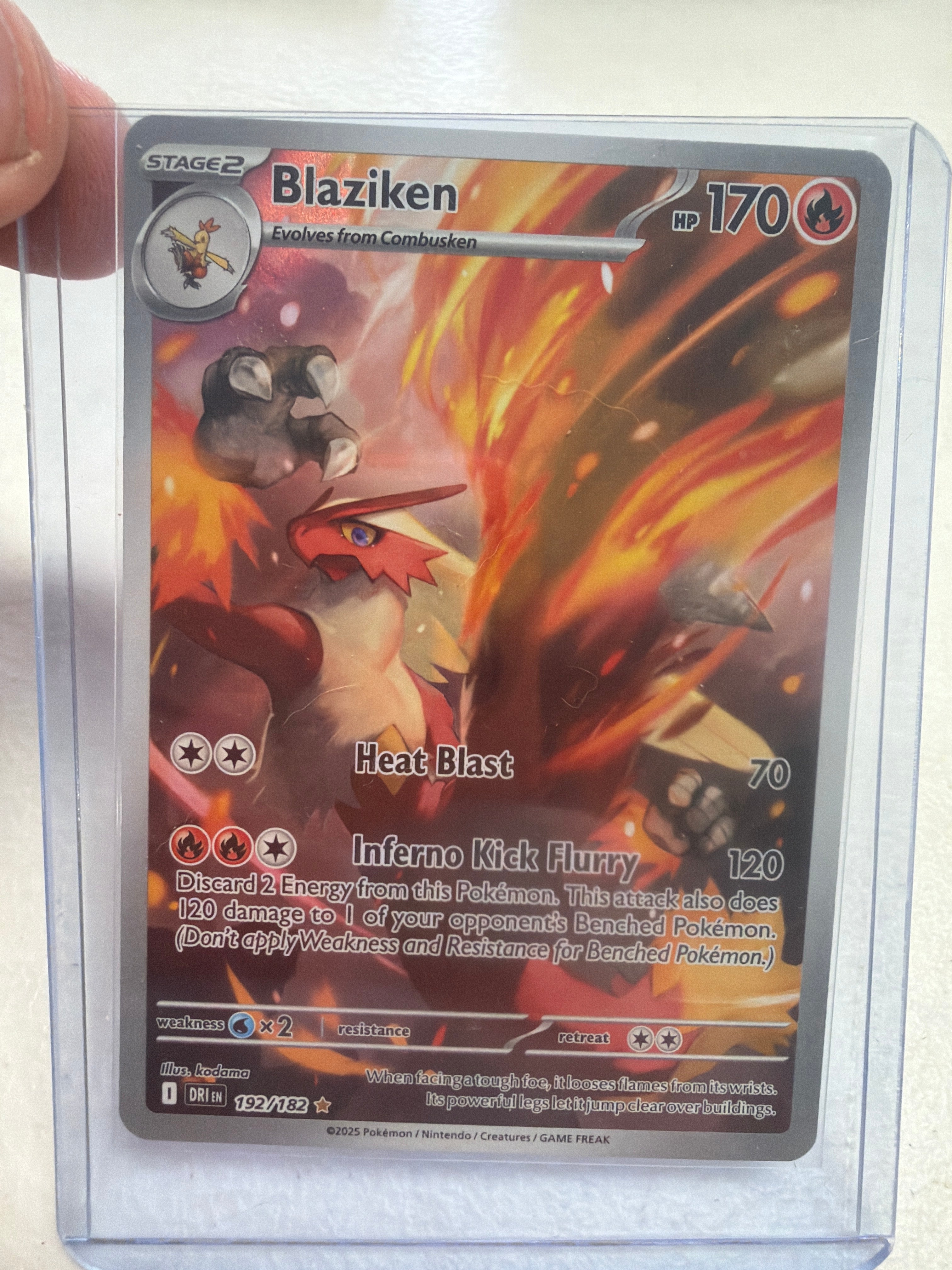 Pokemon | Blaziken - 192/182 - SV10: Destined Rivals (DRI)