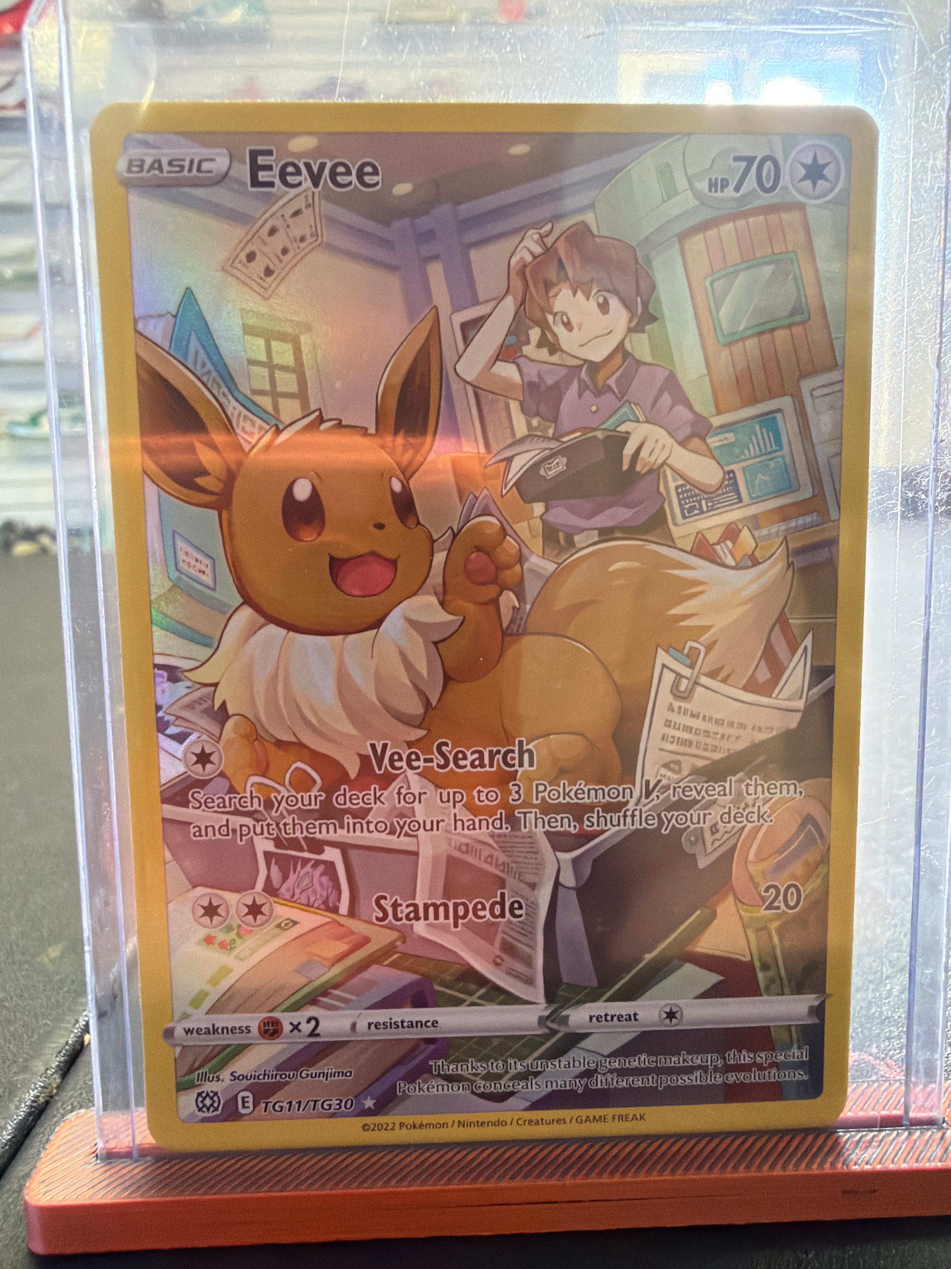 Pokemon | Eevee TG11/TG30 Brilliant Stars Trainer Gallery