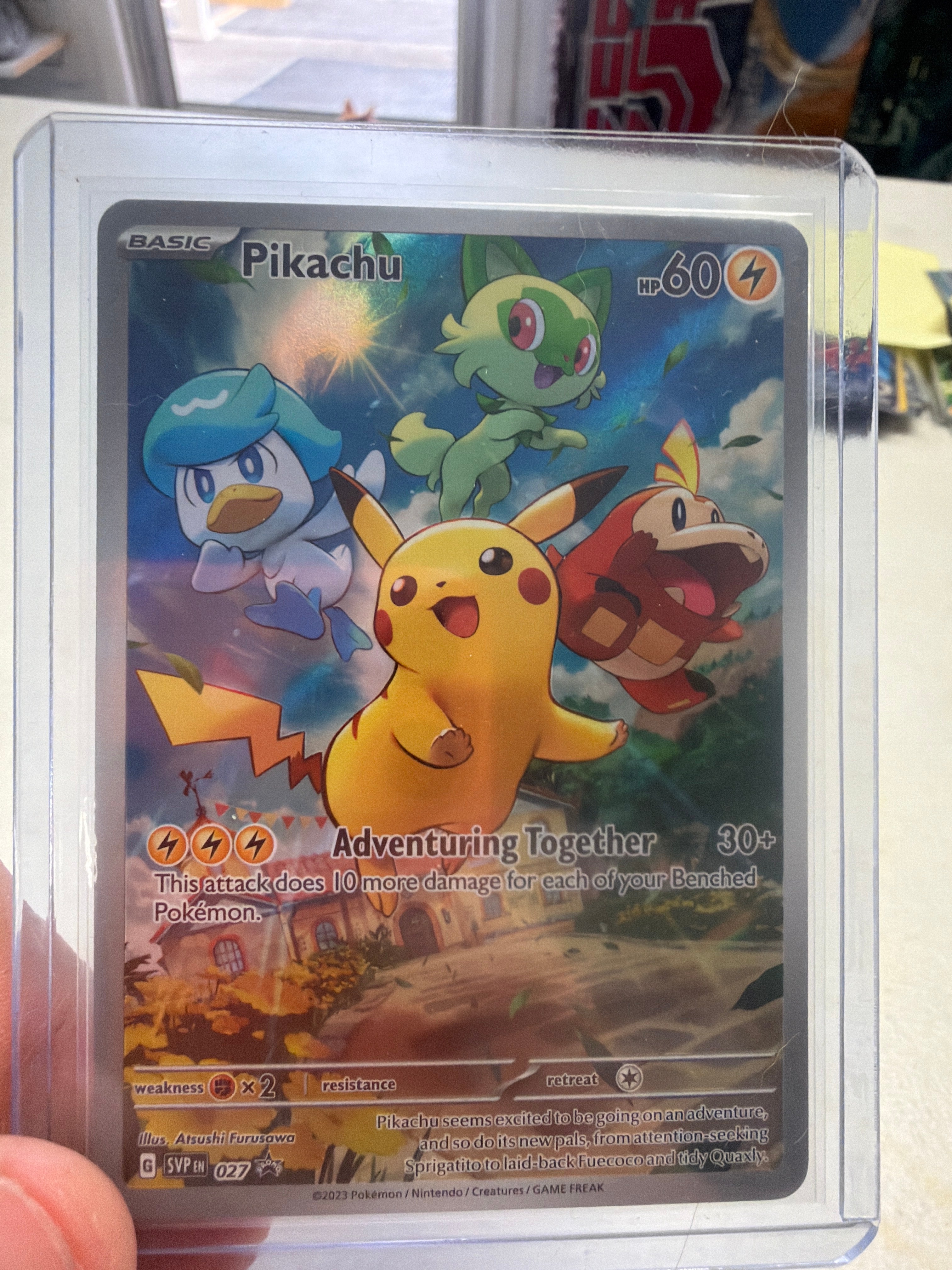 Pikachu - 027 - SV: Scarlet & Violet Promo Cards (SVP)