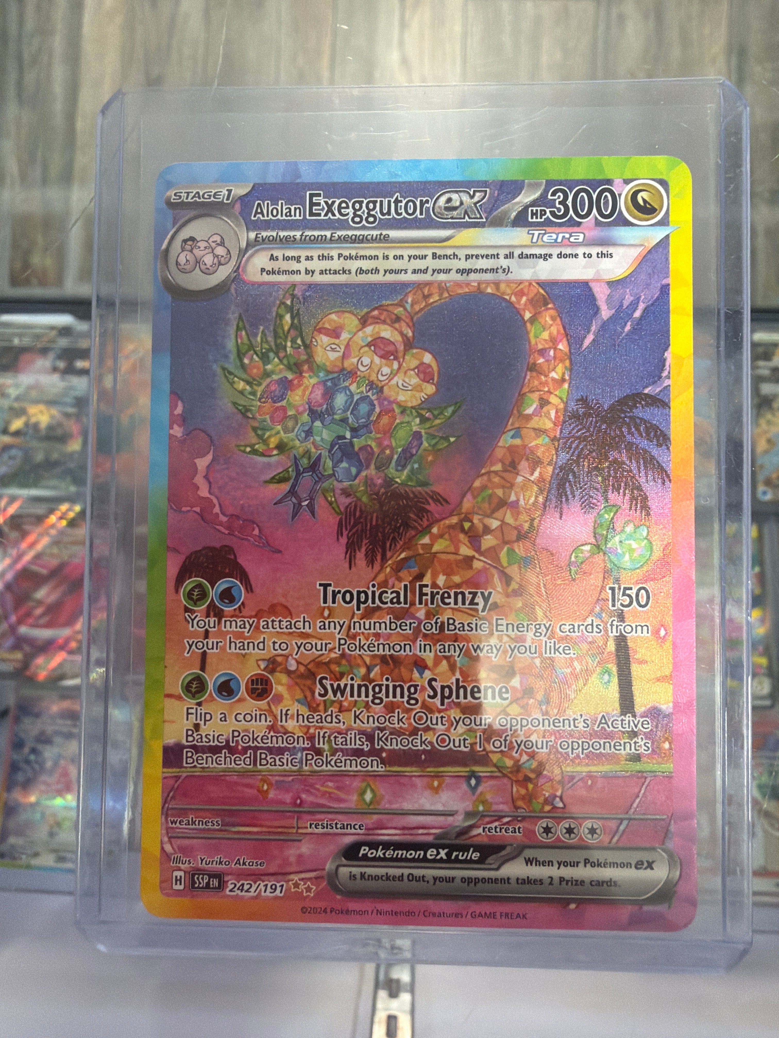 Pokemon | Alolan Exeggutor ex 242/191