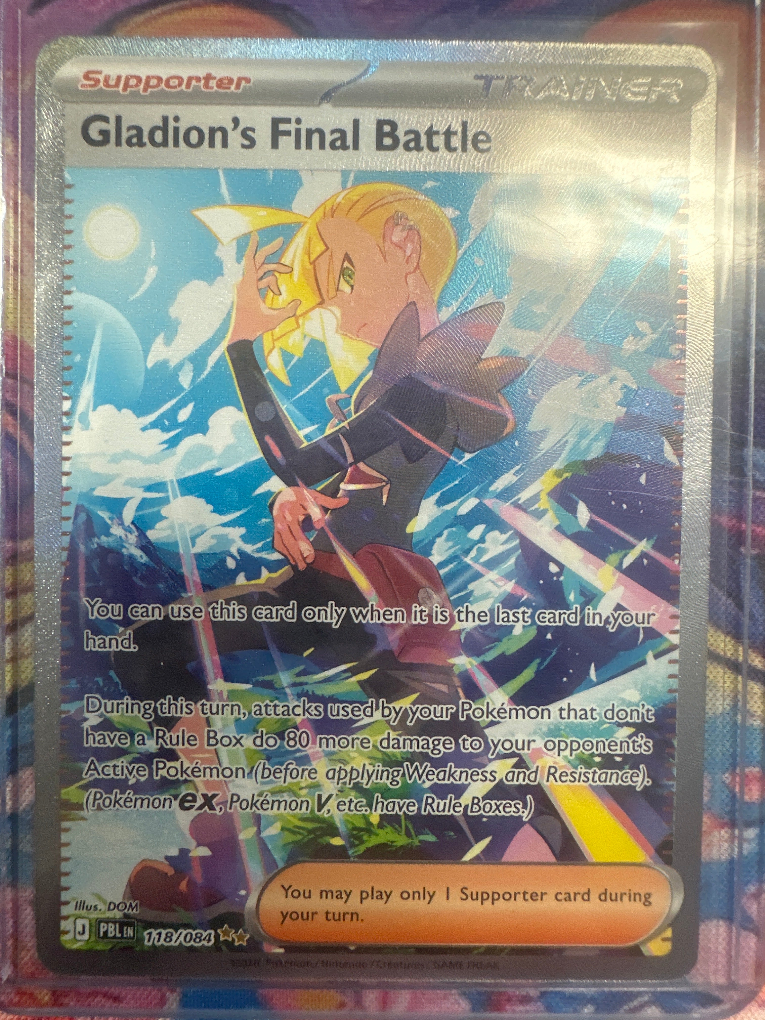 Pokémon | Gladion’s Final Battle 118/084 • Pitch Black
