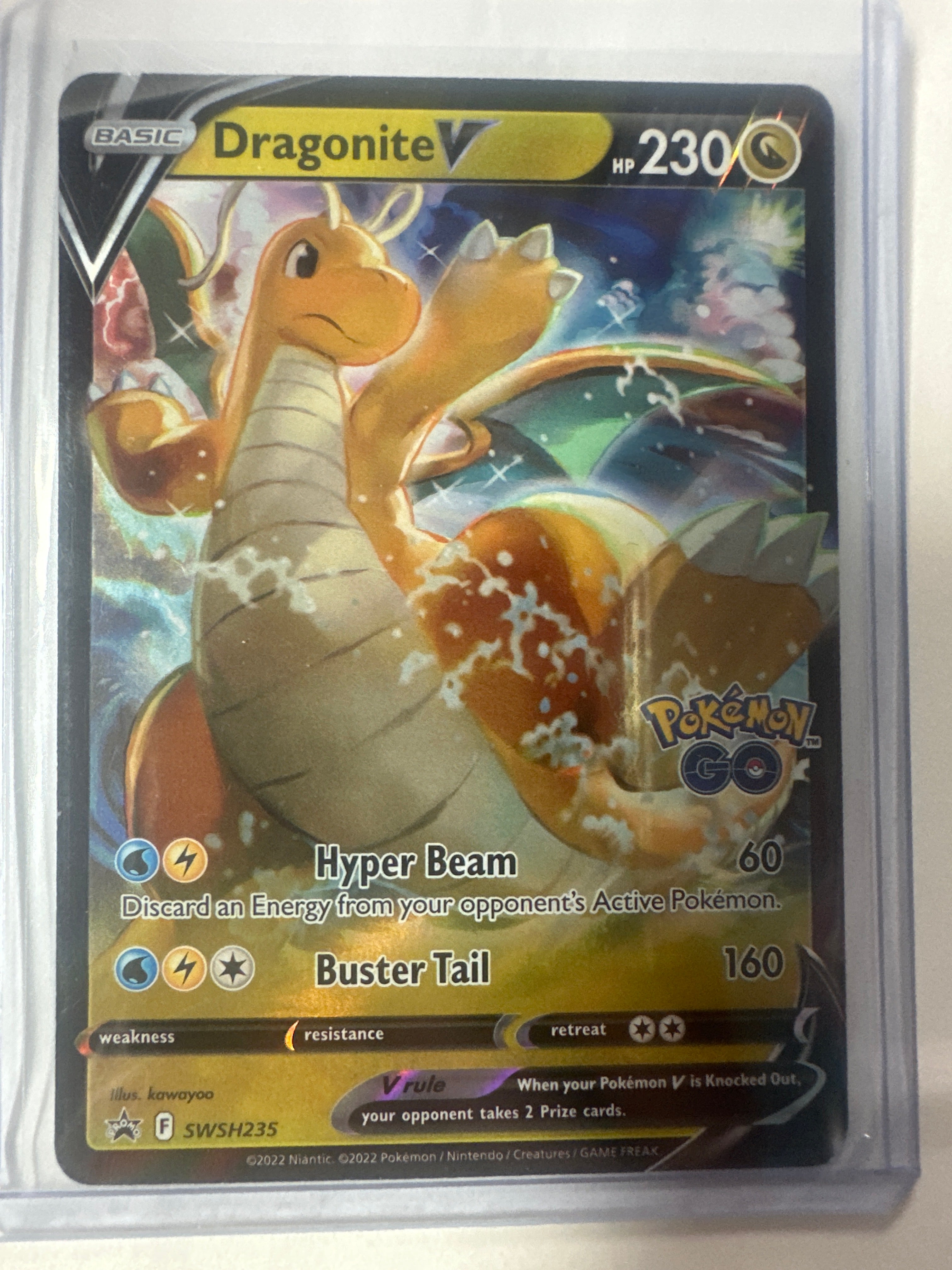 Pokémon | Dragonite V SWSH235 Promo •
