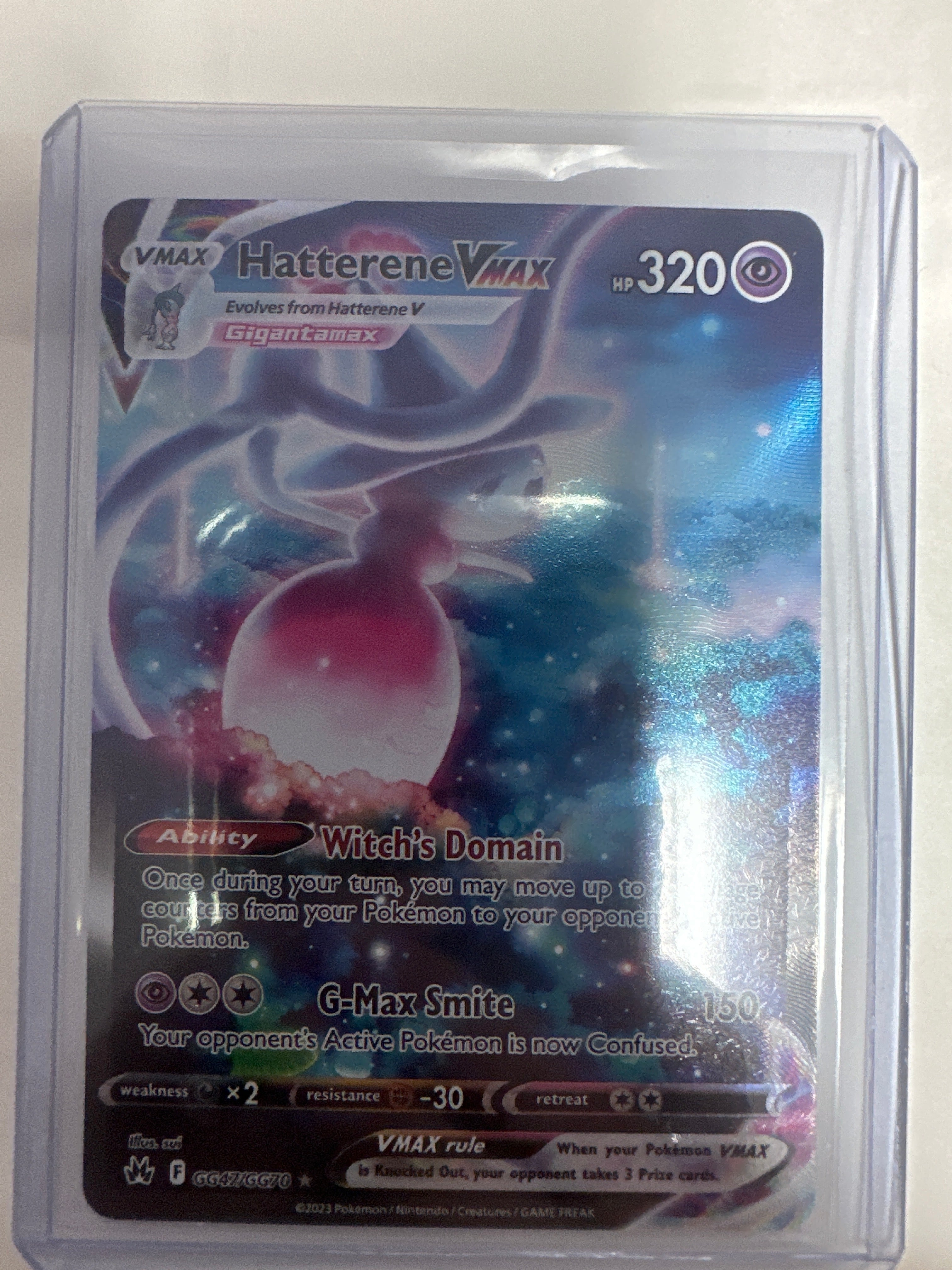 Pokémon | Hatterene Vmax GG47/GG70 • Crown Zenith