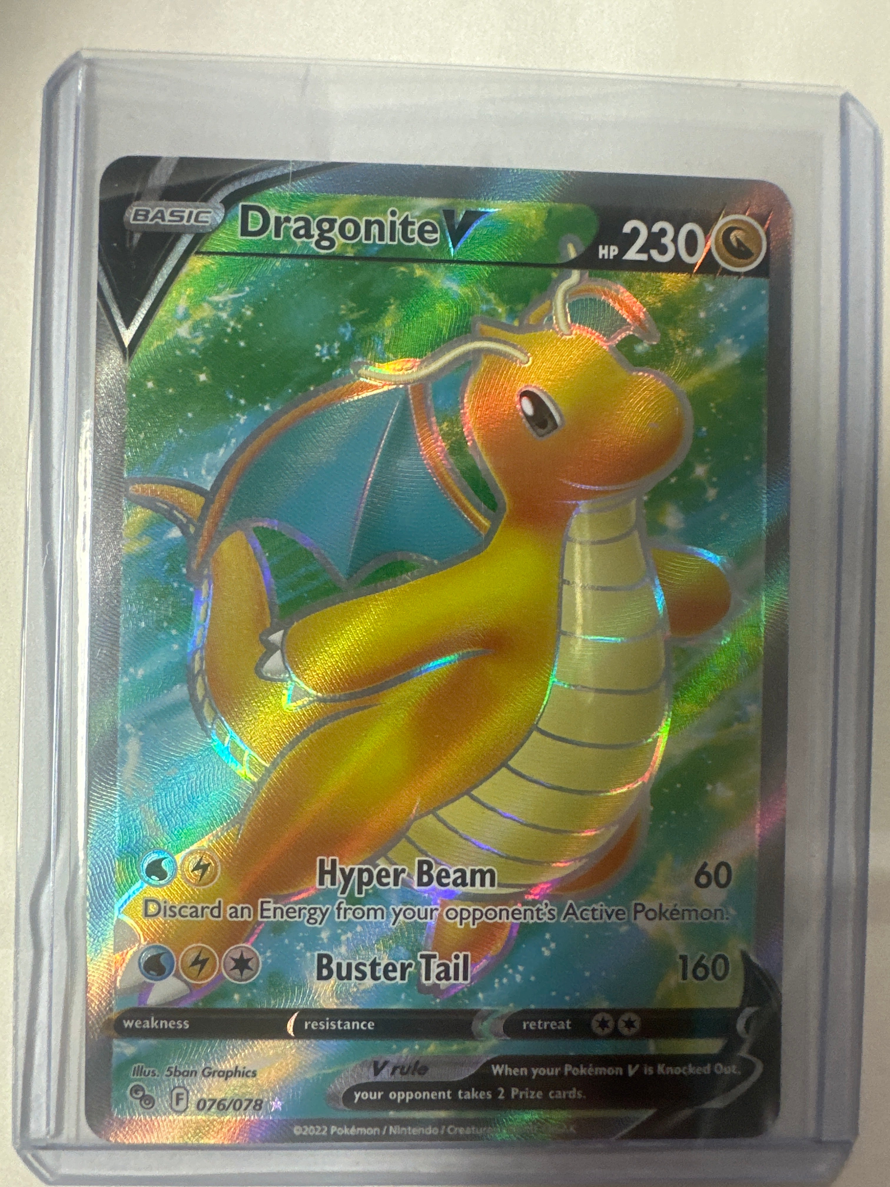 Pokémon | Dragonite V 076/078 • Pokémon Go