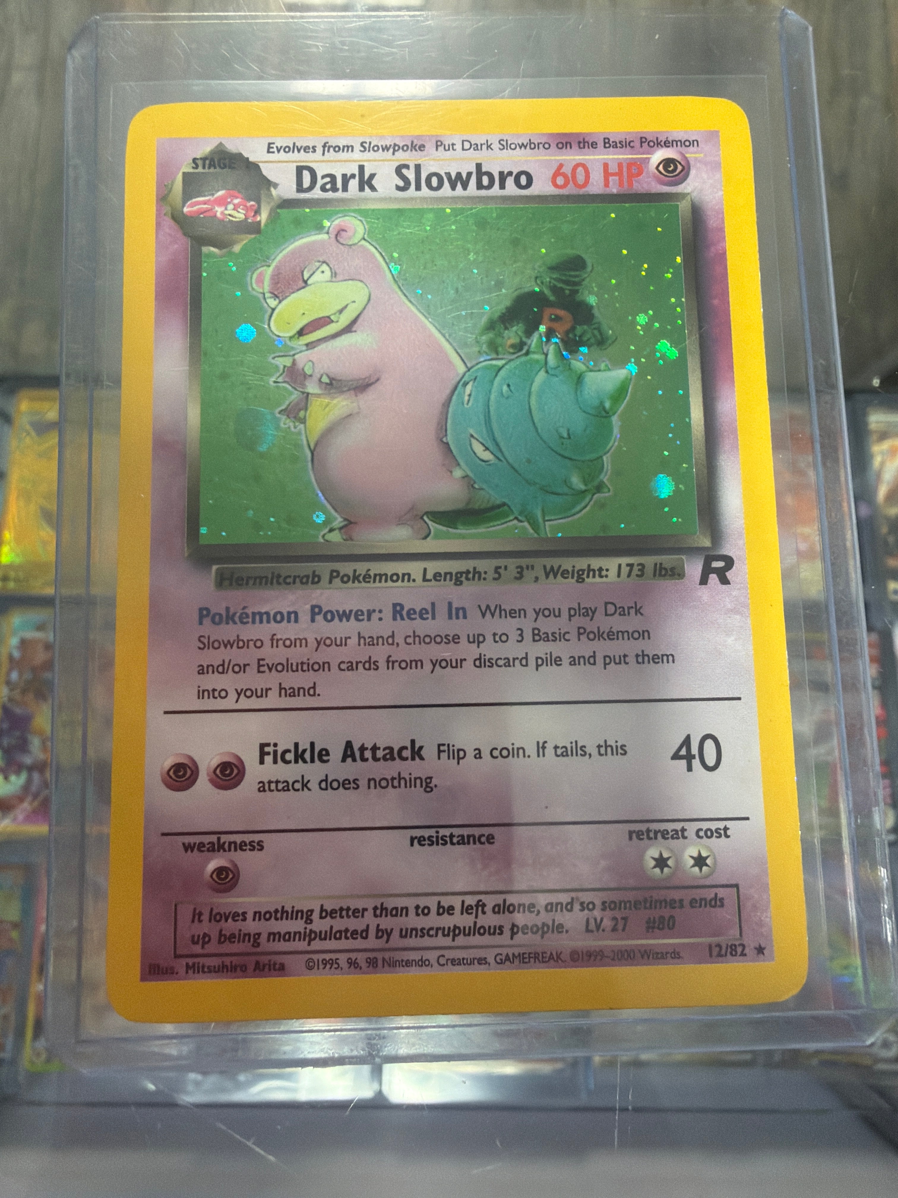 Pokemon | Dark Slowbro 8/110 - Legendary Collection