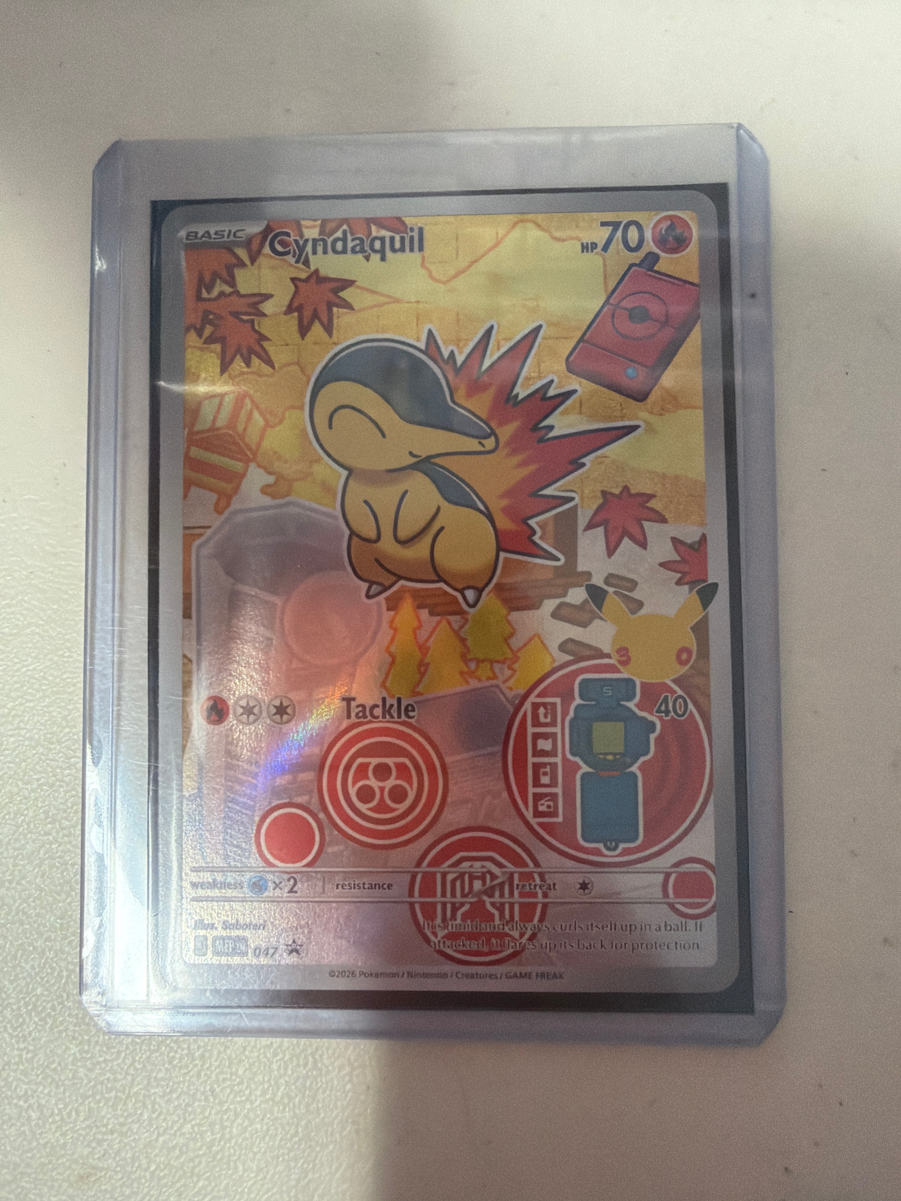Cyndaquil 047 Holo EN 2026 30th Anniversary First Partner Series 2