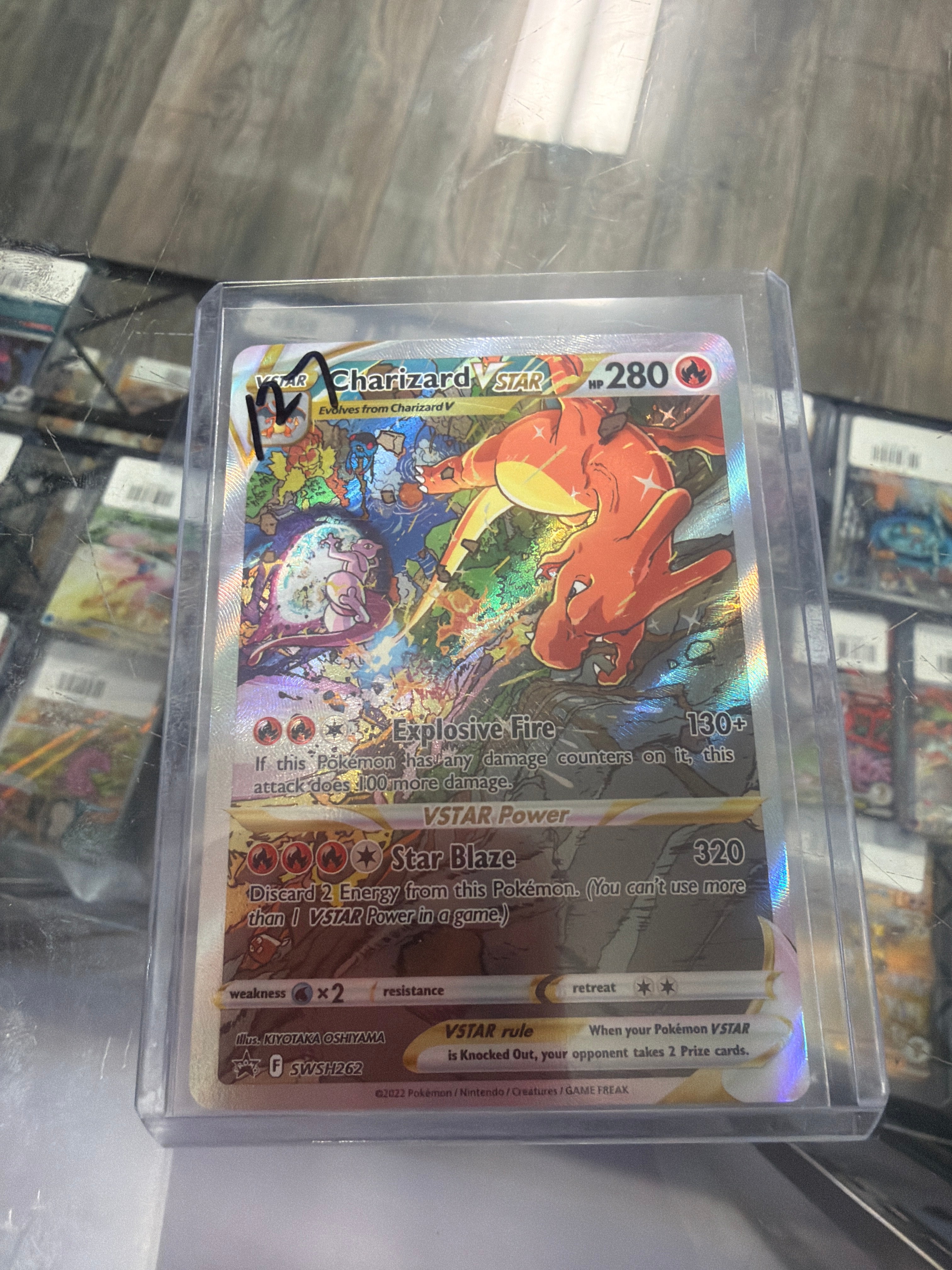 Charizard VSTAR SWSH262 Sword & Shield Promo Holo English 280 HP 2022