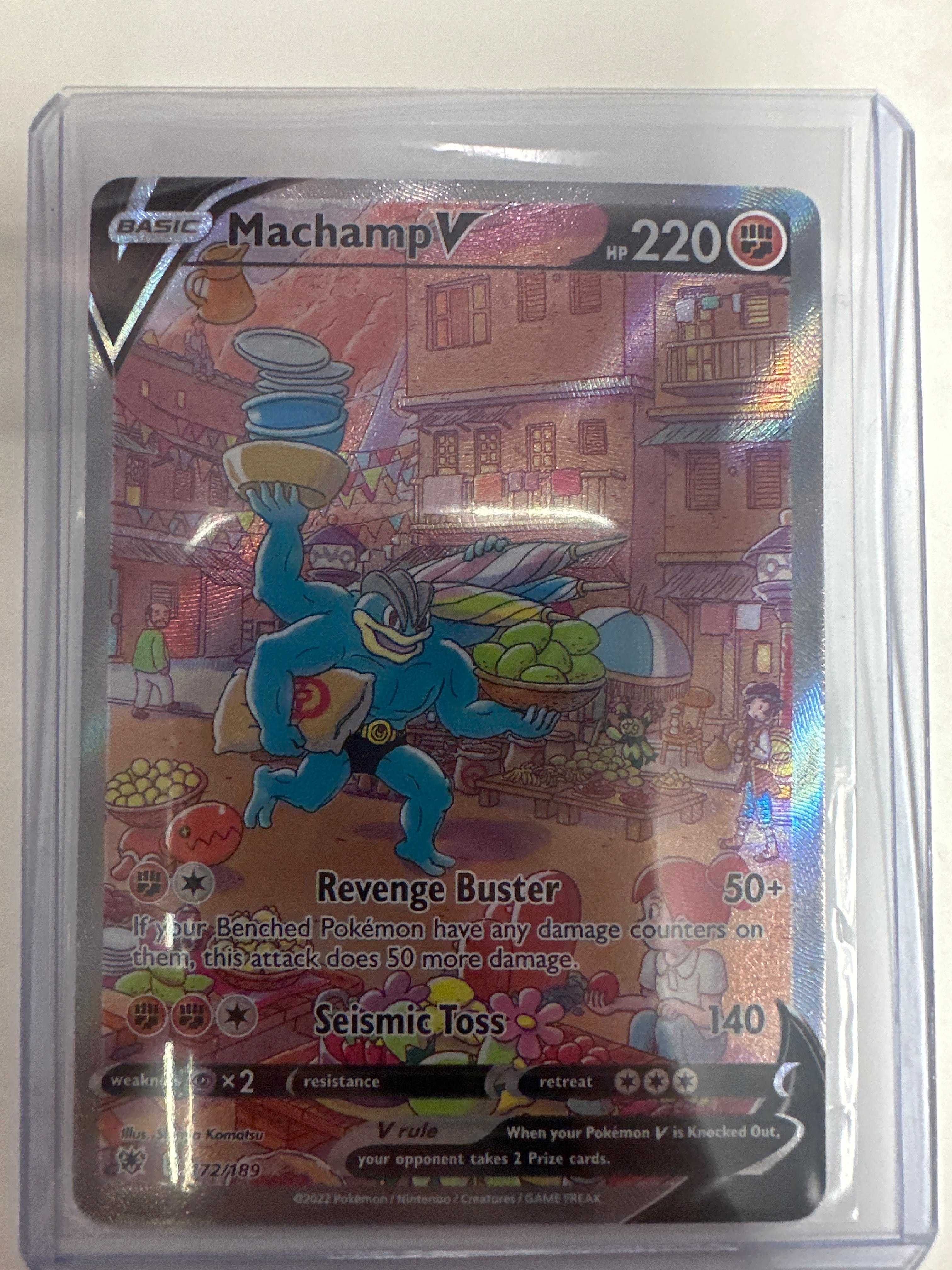 Pokémon | Machamp V 172/189 • Astral Radiance