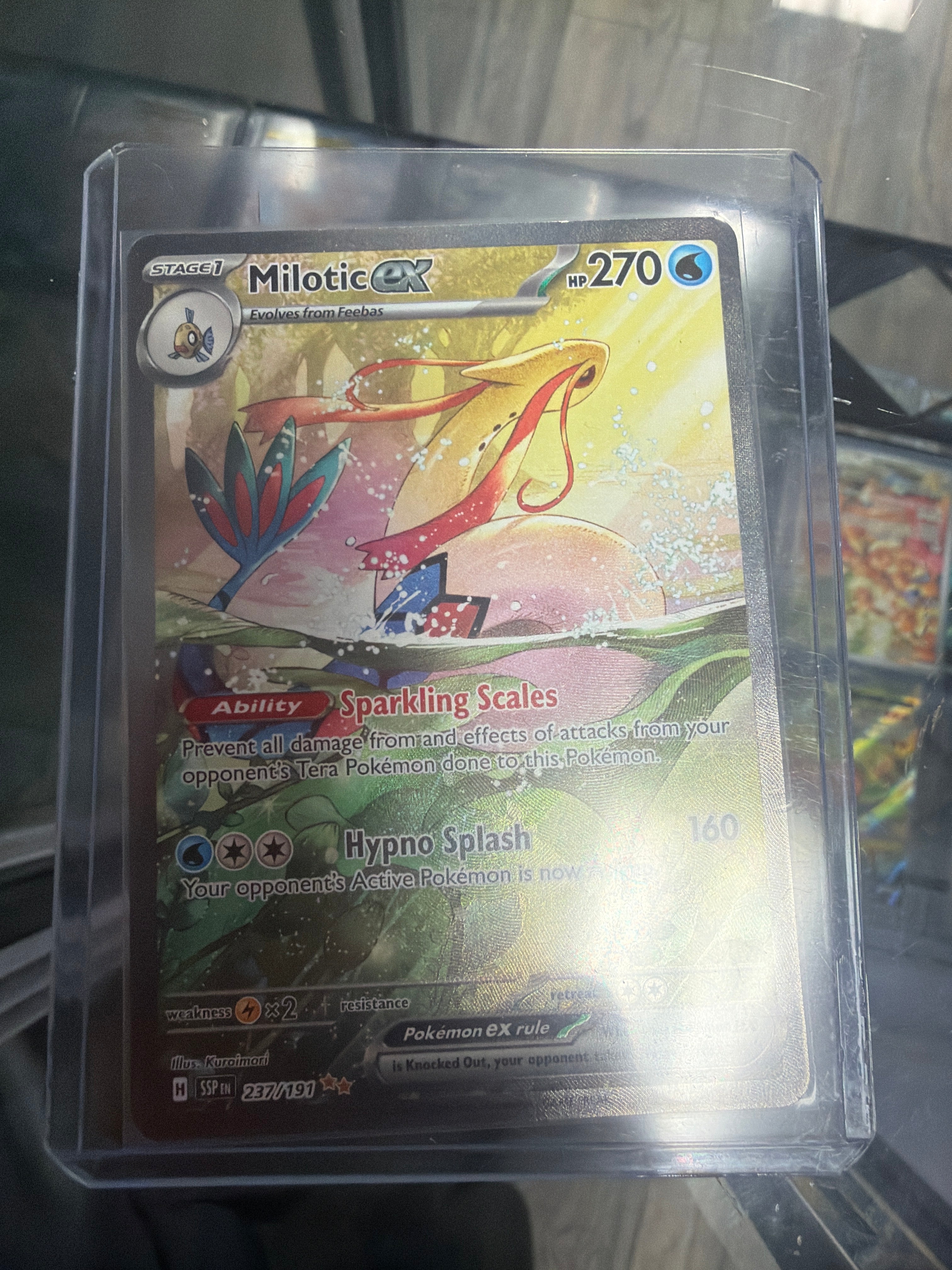 Pokemon | Milotic ex - 237/191 - SV08: Surging Sparks