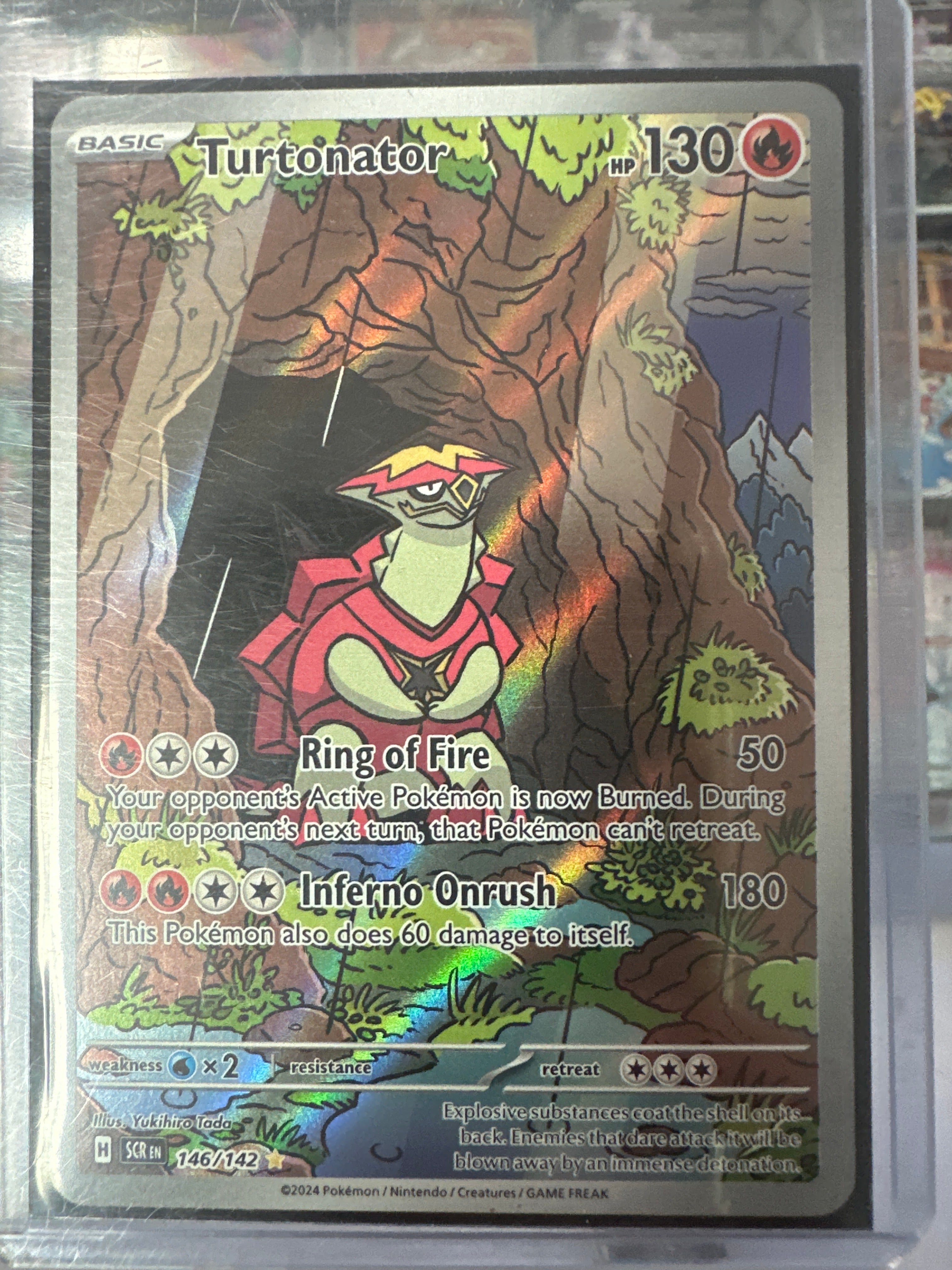 Pokémon | Turtonator 146/142 • Stellar Crown
