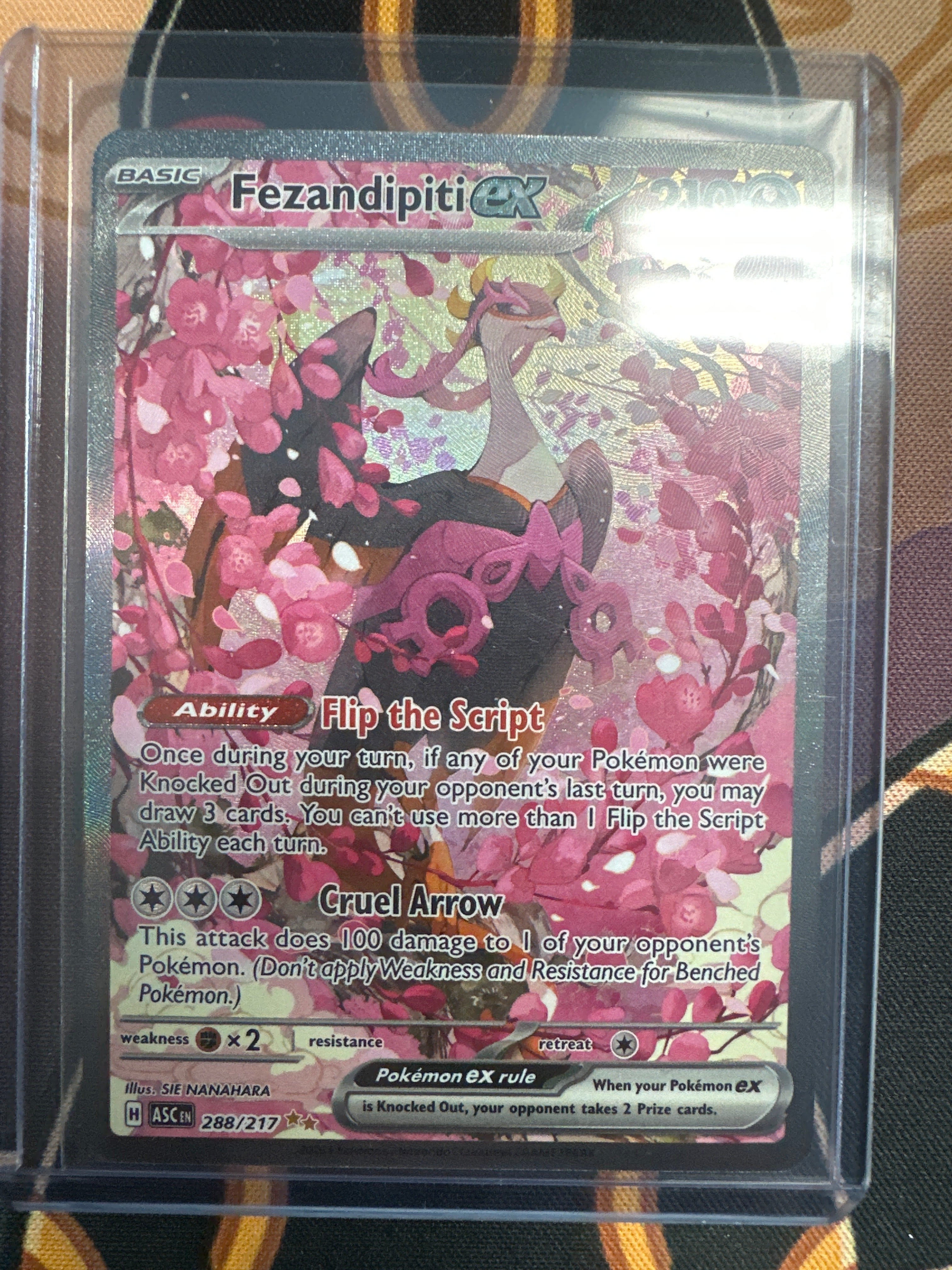 Pokémon | Fezandipiti EX 288/217 • Ascended Heroes