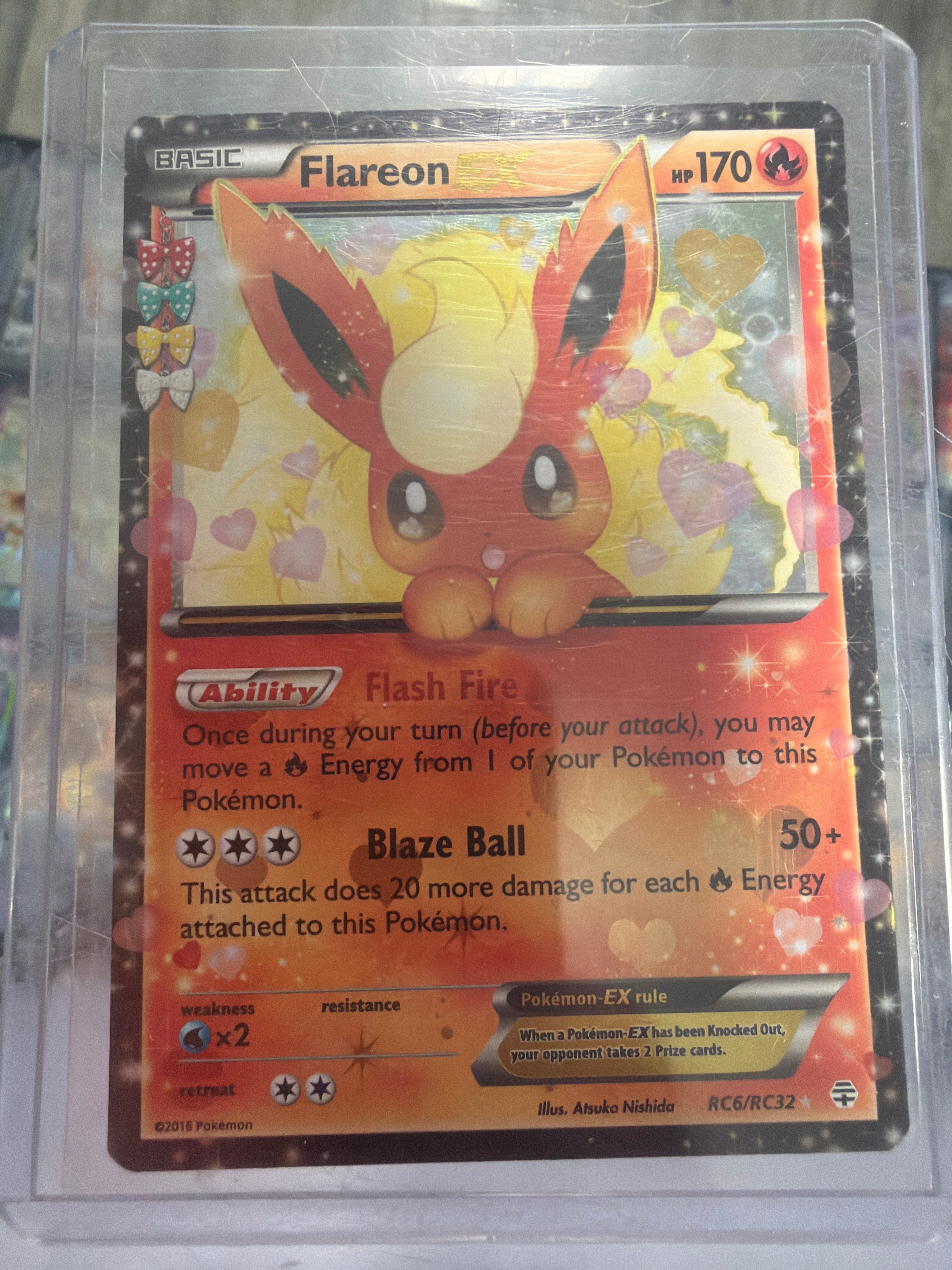 Pokemon | Flareon EX XY Generations Radiant Collection #RC6