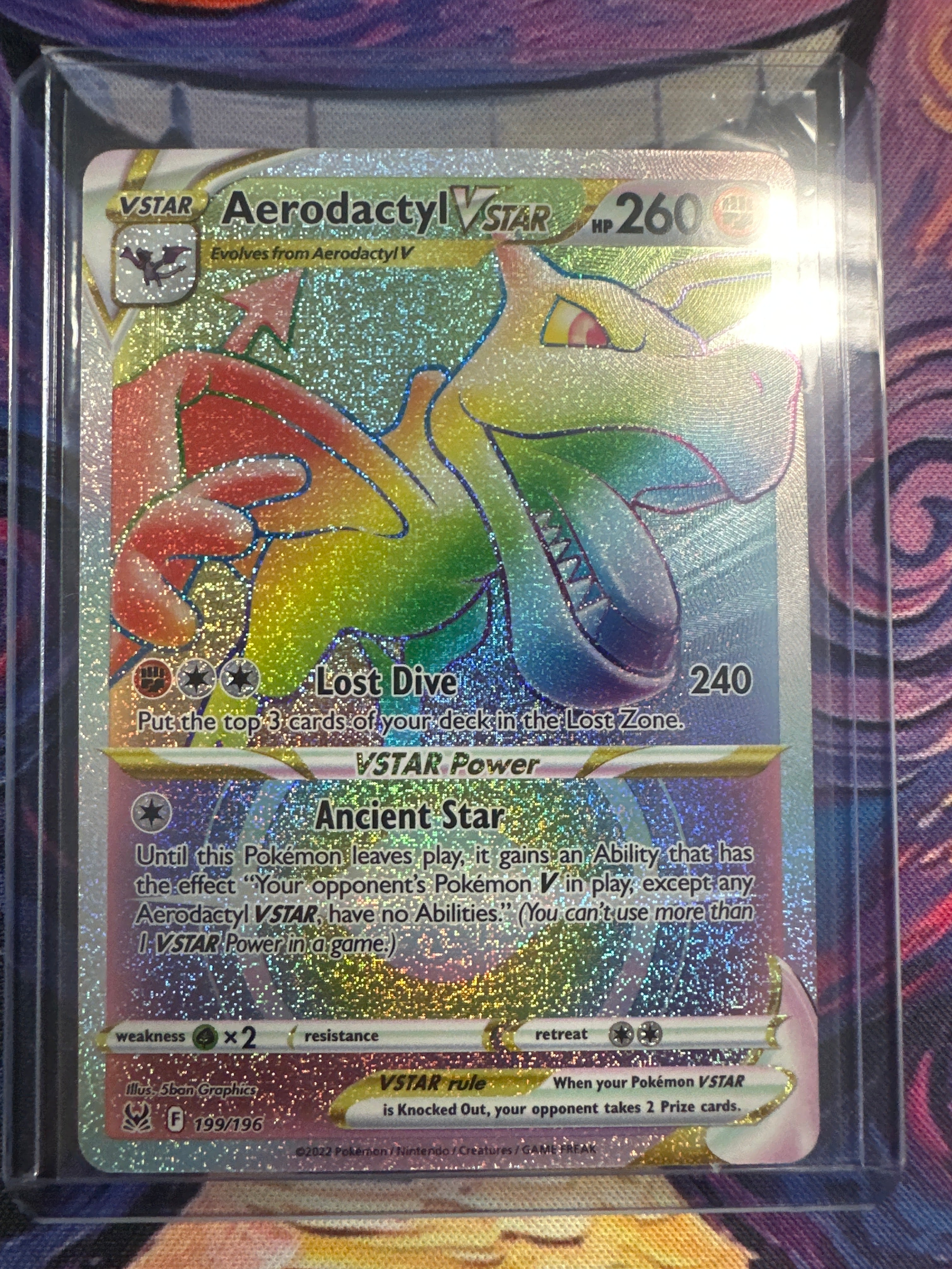 Pokémon | Aerodactyl Vstar 199/196 • Lost Origin