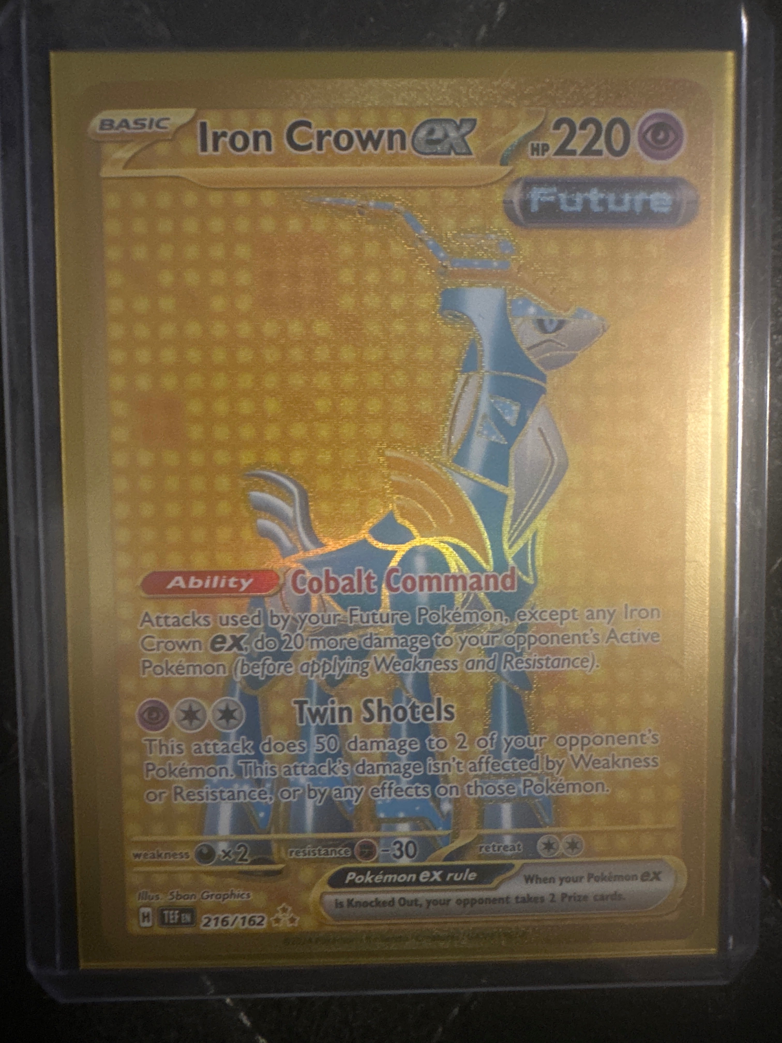 Pokémon | Iron Crown EX 216/162 • Temporal Forces