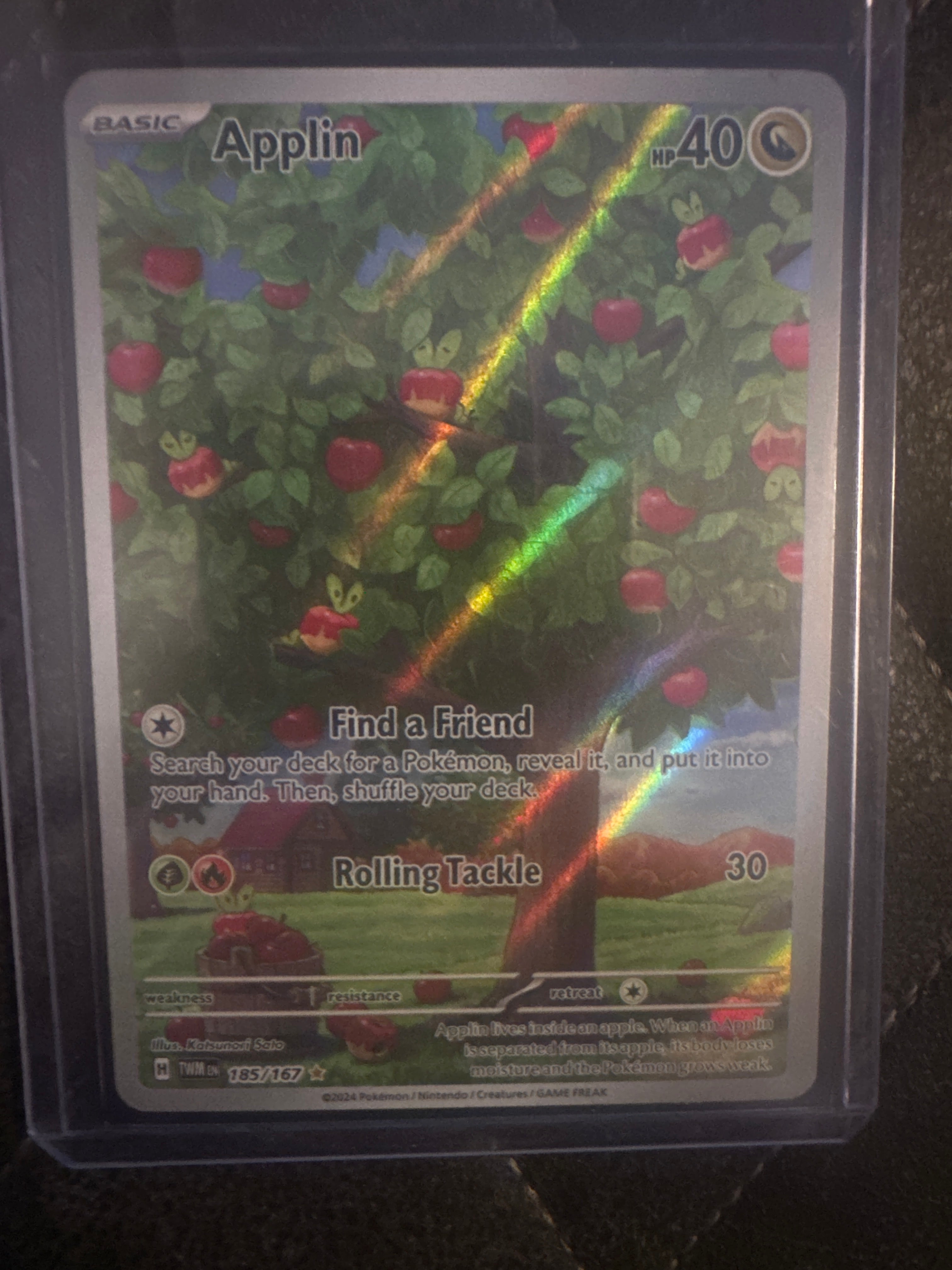 Pokémon | Applin 185/167 • Twilight Masquerade
