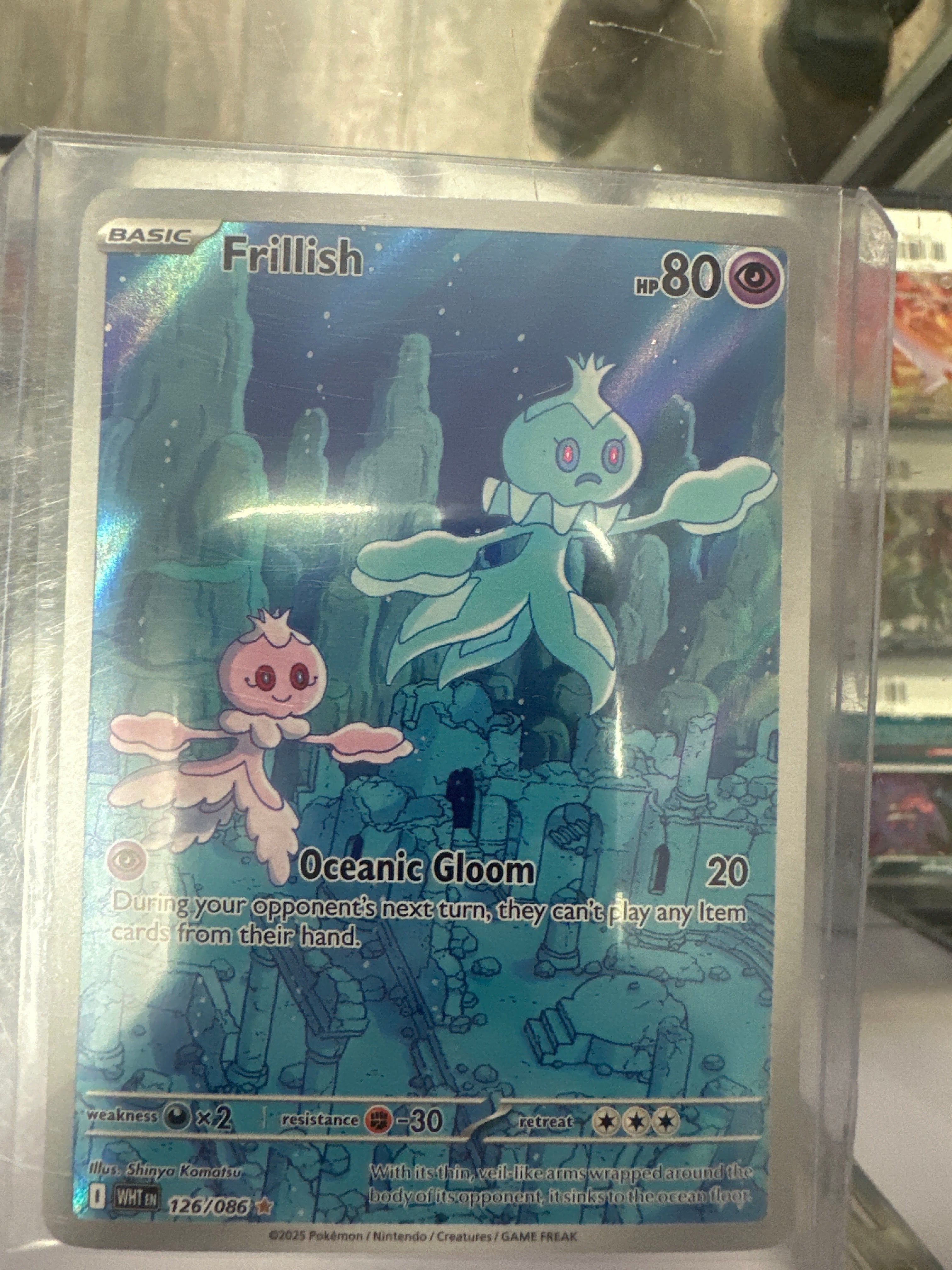 Pokémon | Frillish 126/086 • White Flare