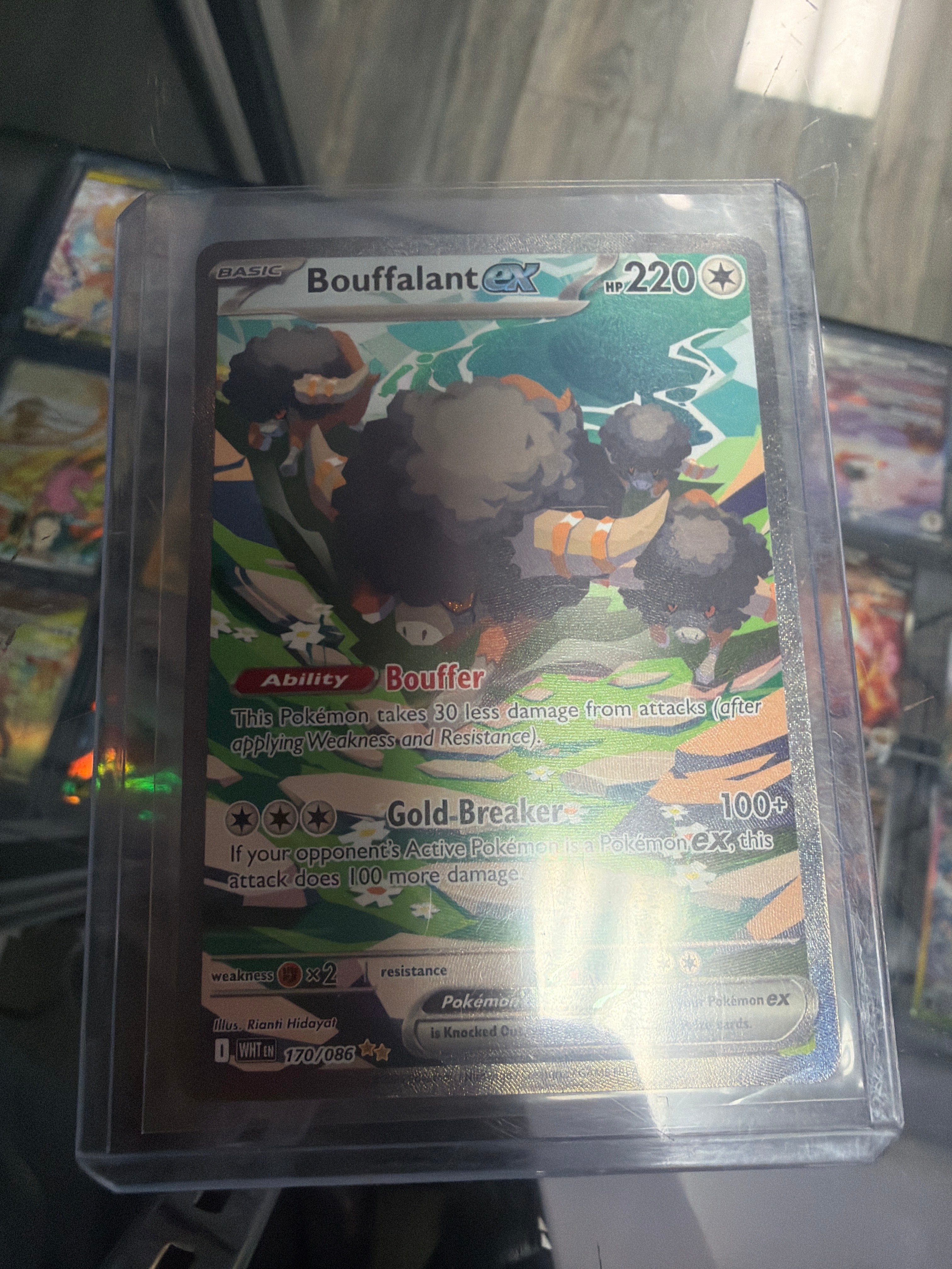 Pokemon | Bouffalant ex - 170/086 - SV: White Flare (WHT